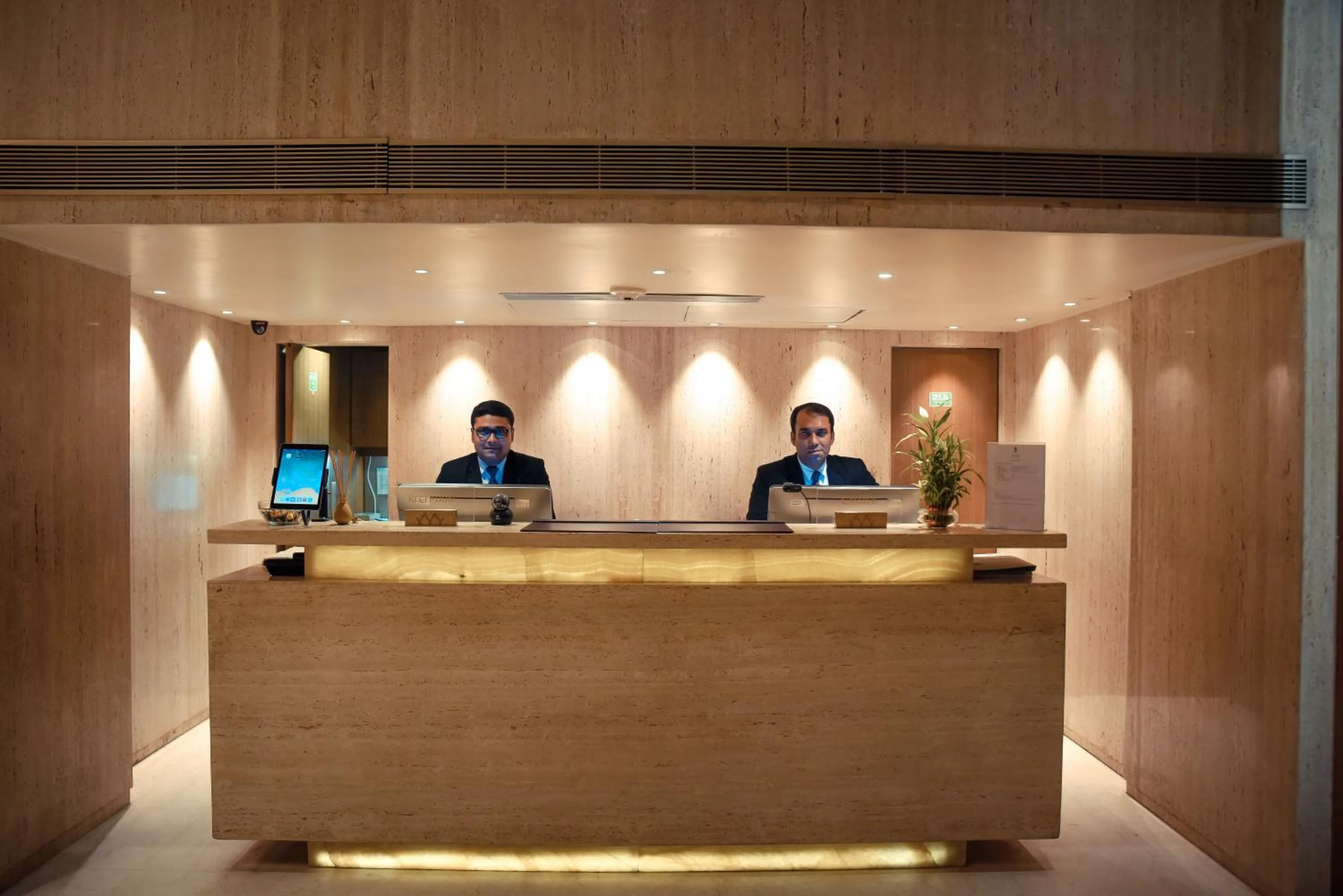 Lobby or reception in Monotel