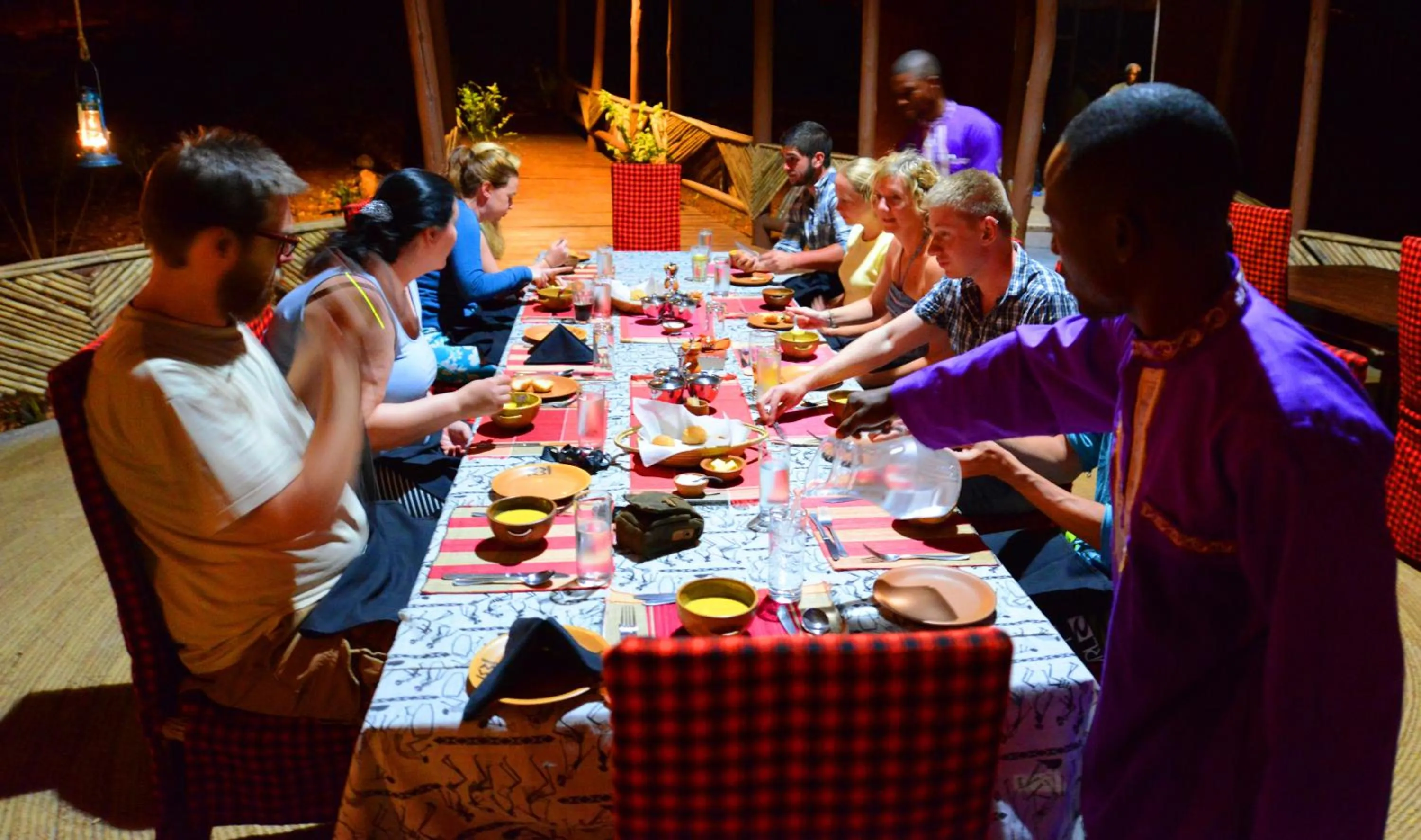 Restaurant/places to eat in Sable Mountain Lodge, A Tent with a View Safaris