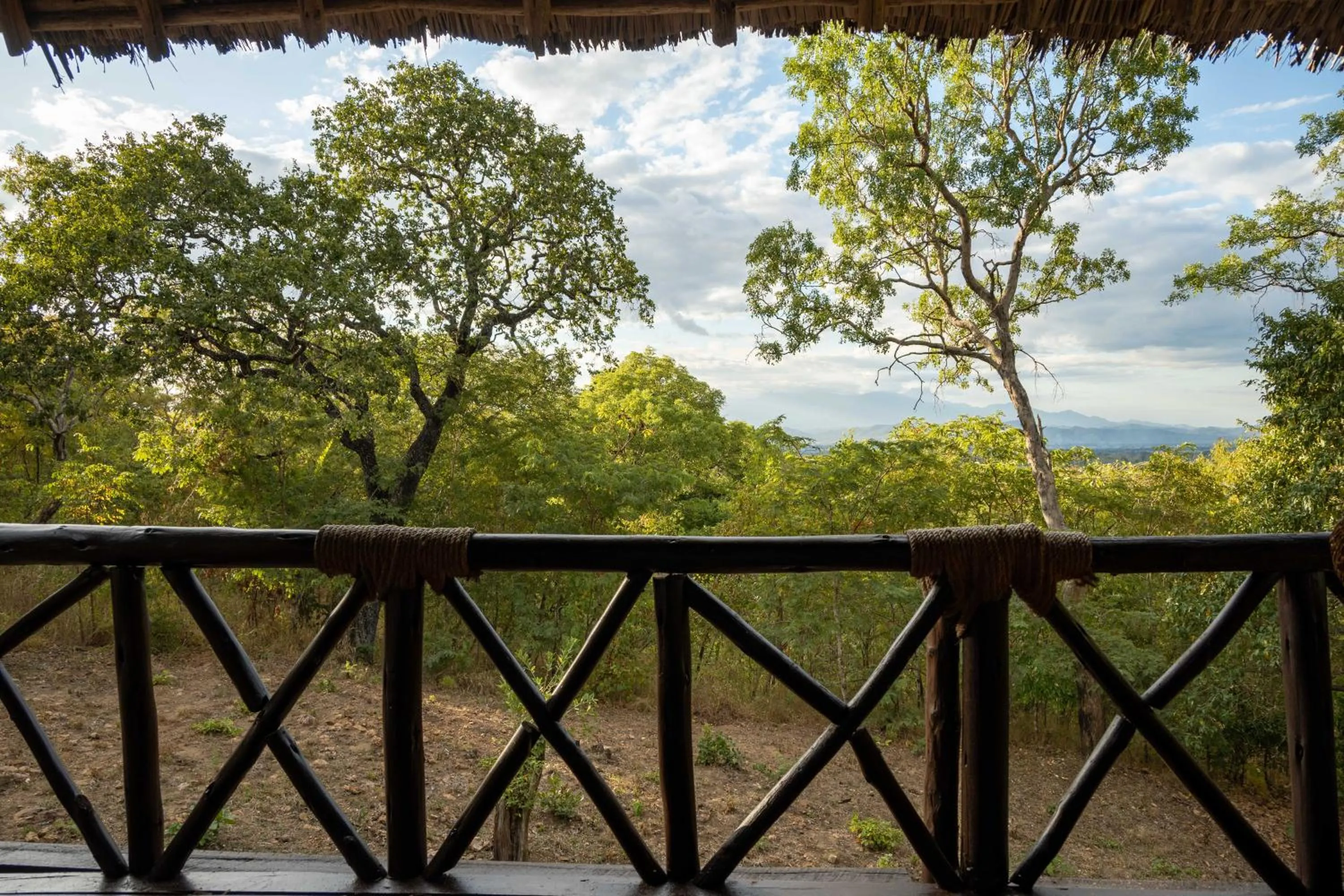 Balcony/Terrace in Sable Mountain Lodge, A Tent with a View Safaris
