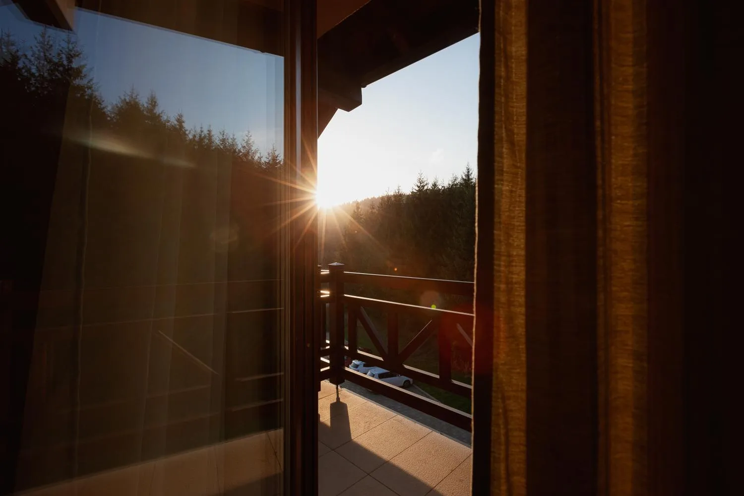 Balcony/Terrace in Hotel Green
