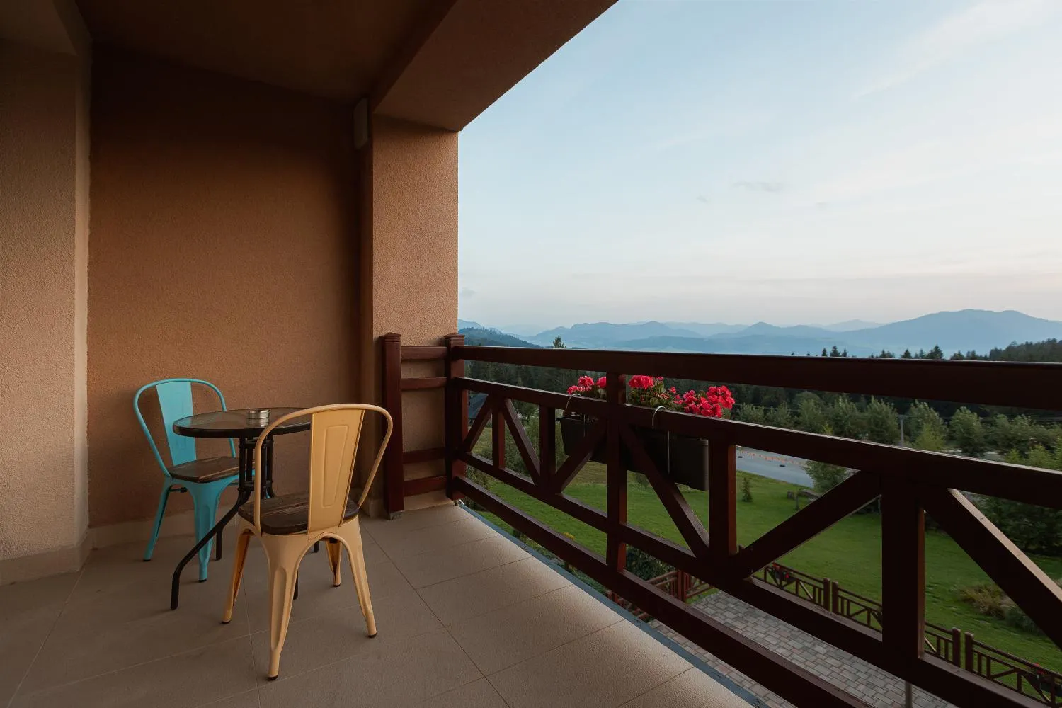 Natural landscape in Hotel Green