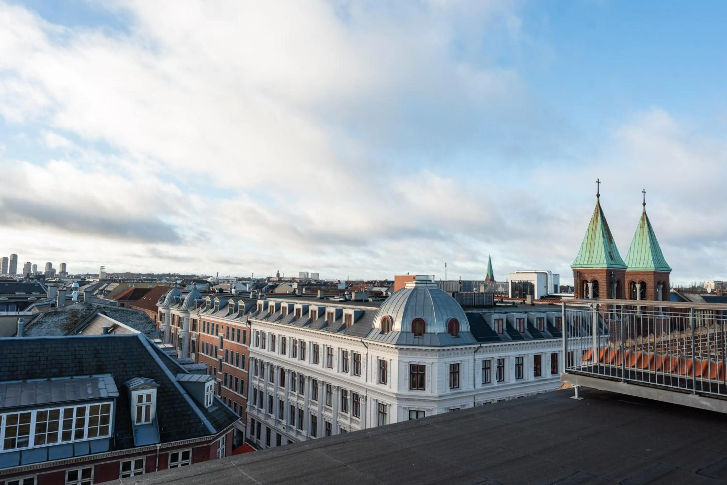 City view in Hotel Nora Copenhagen