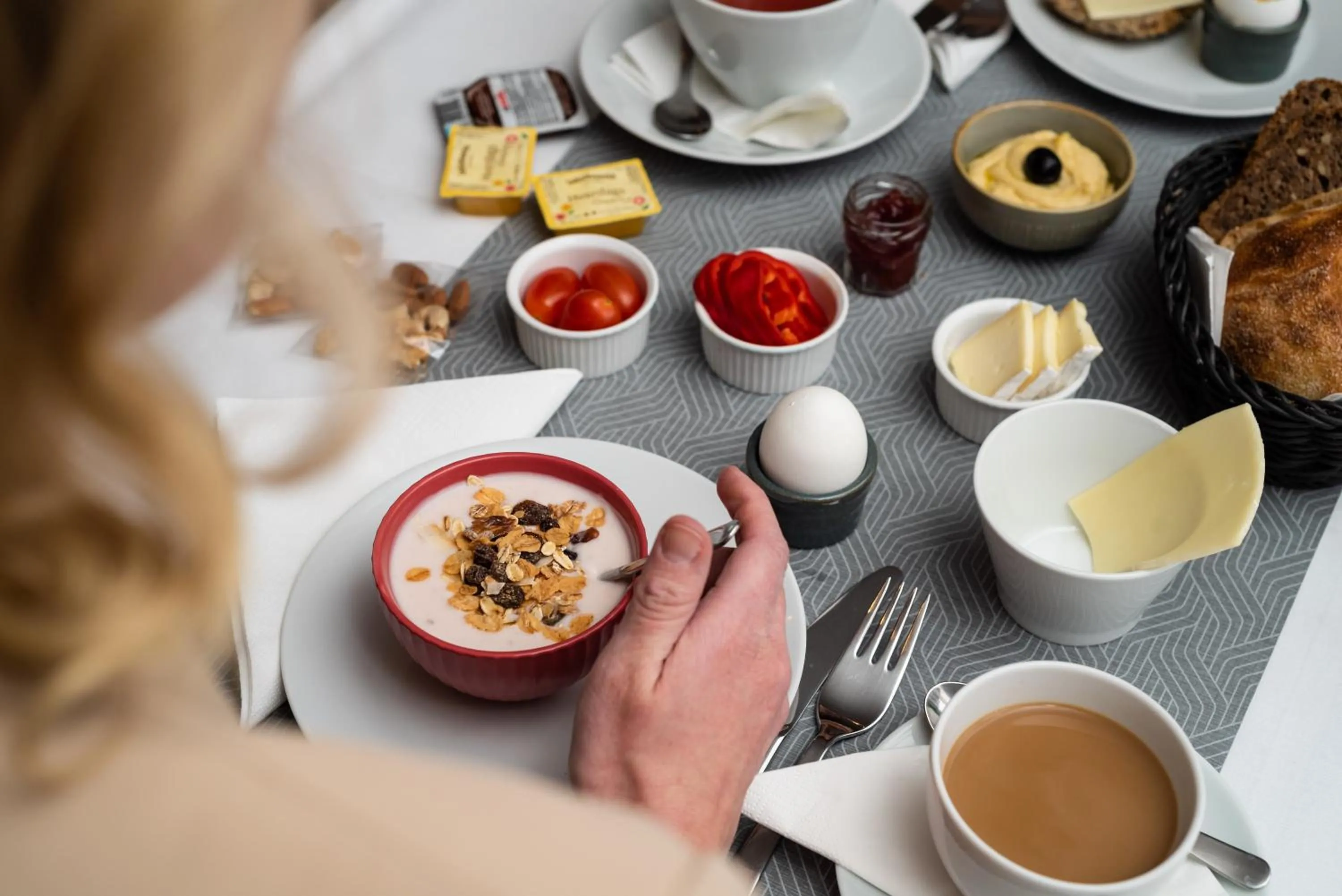 Breakfast in Hotel Nora Copenhagen