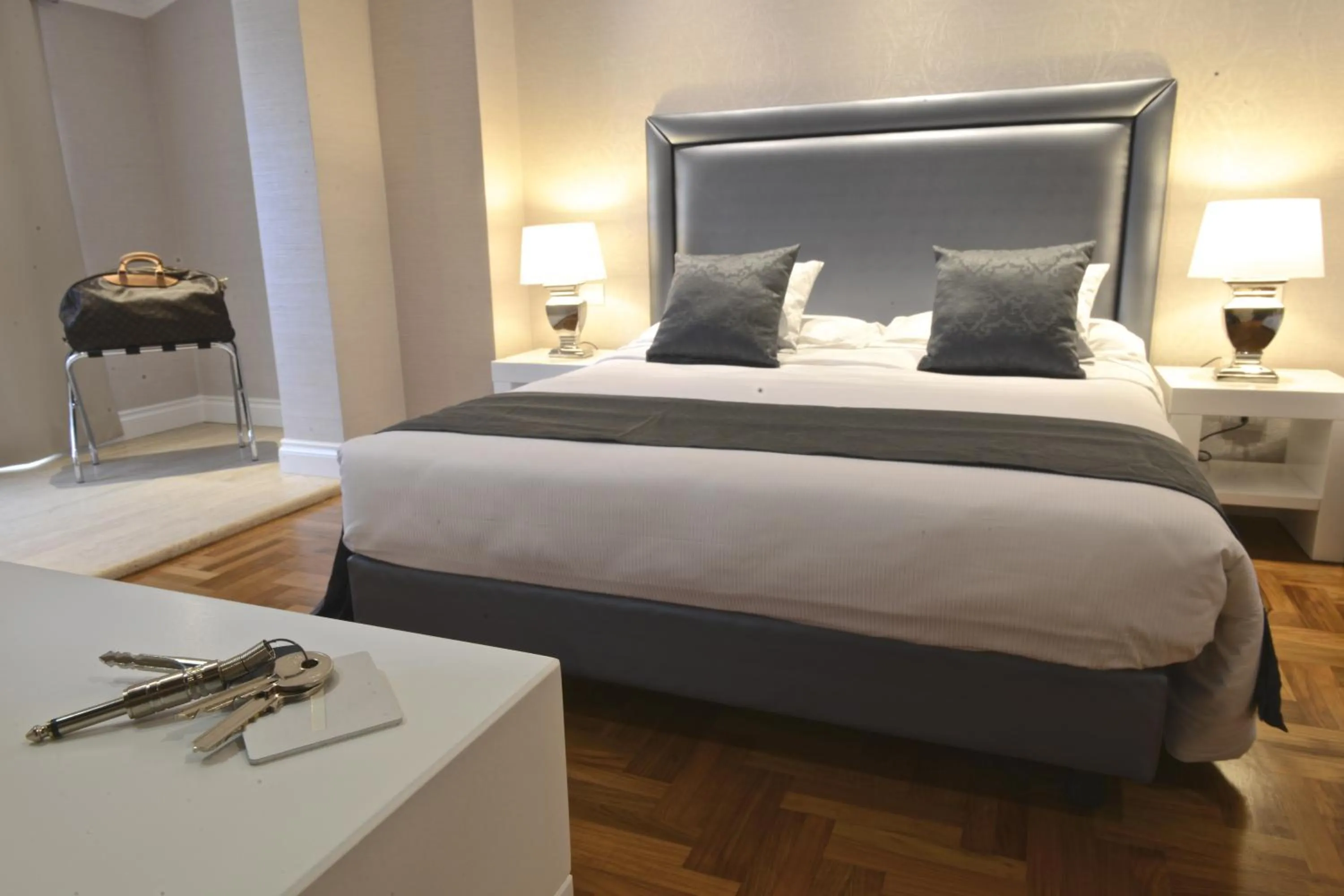Bed in La Villetta Suite