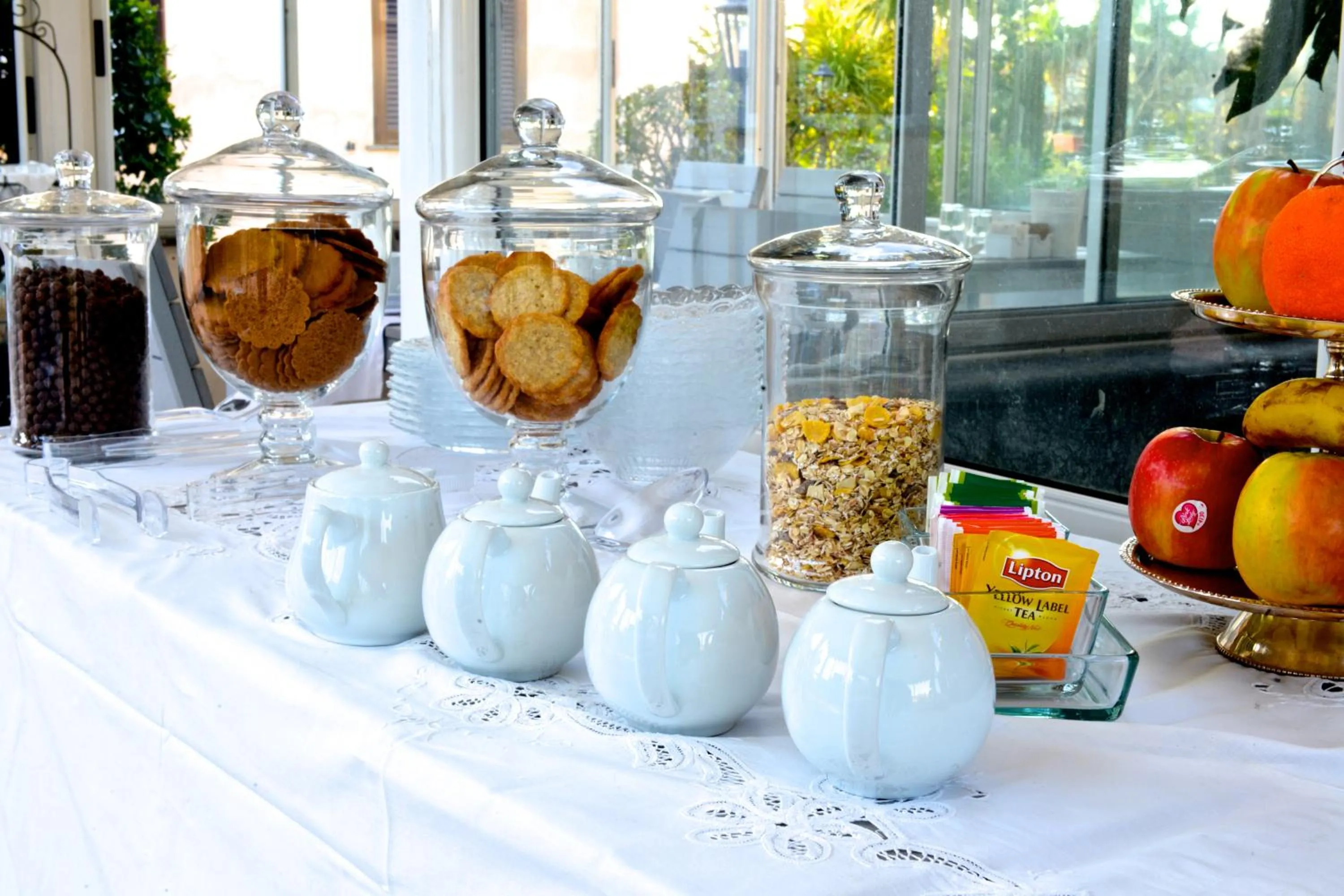 Food and drinks in La Villetta Suite