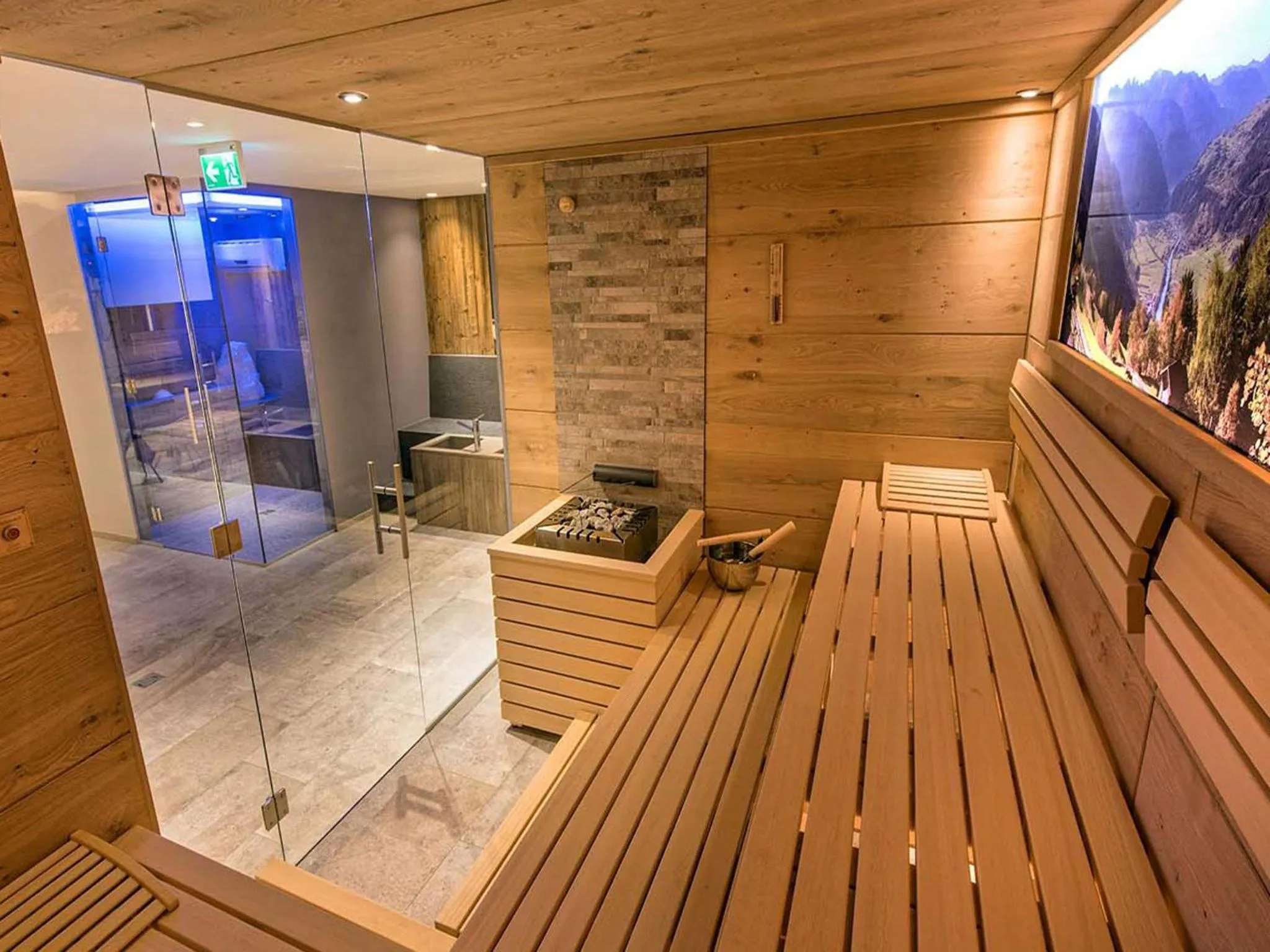 Sauna in Hotel Universo