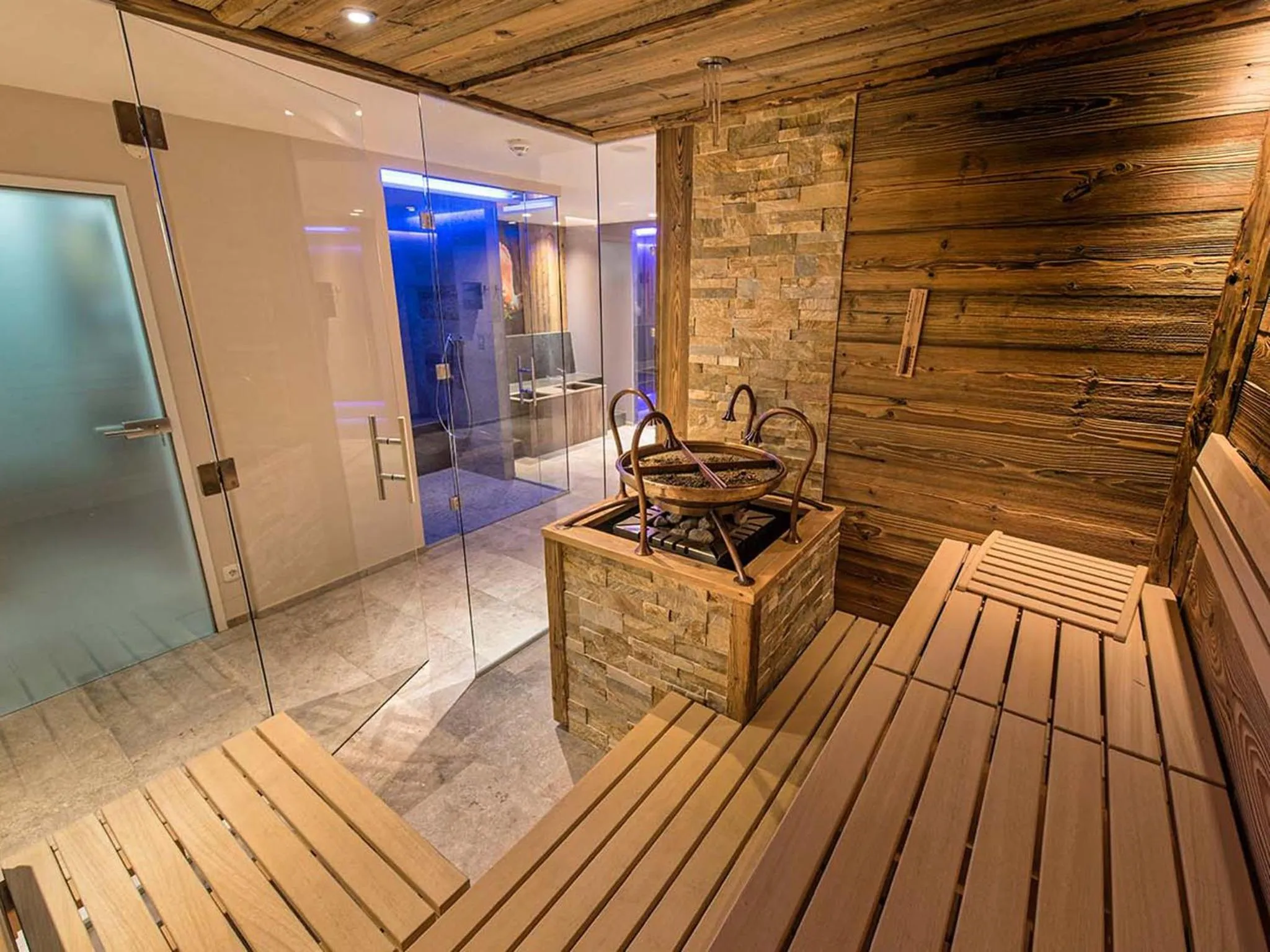Sauna in Hotel Universo