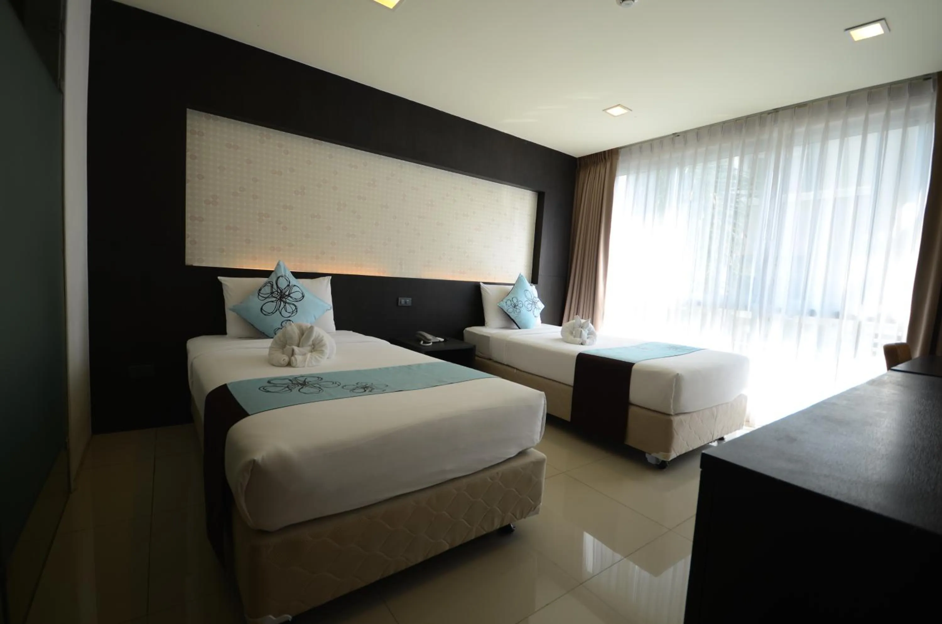 Bed in The Solac At Srinakarin