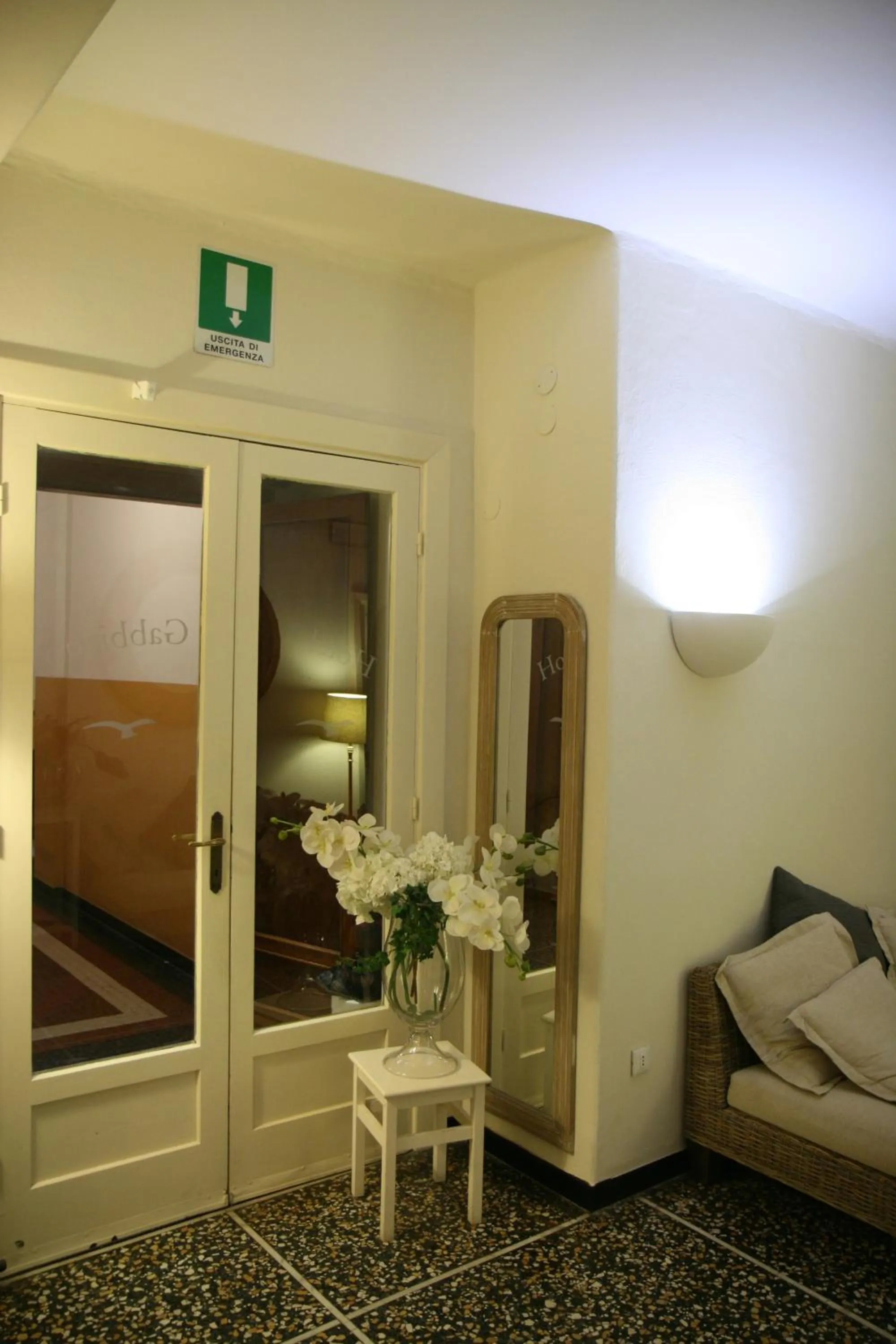 Lobby or reception in Hotel Gabbiano