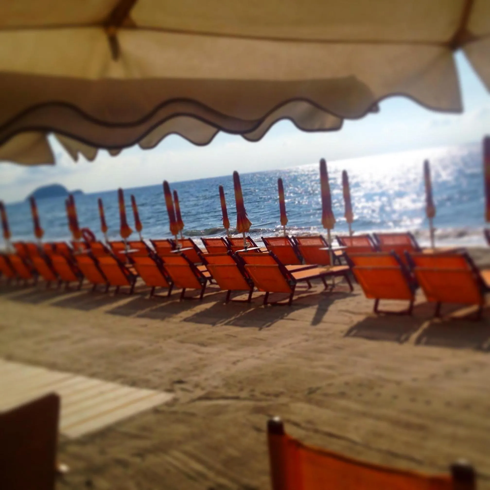 Beach in Hotel Gabbiano