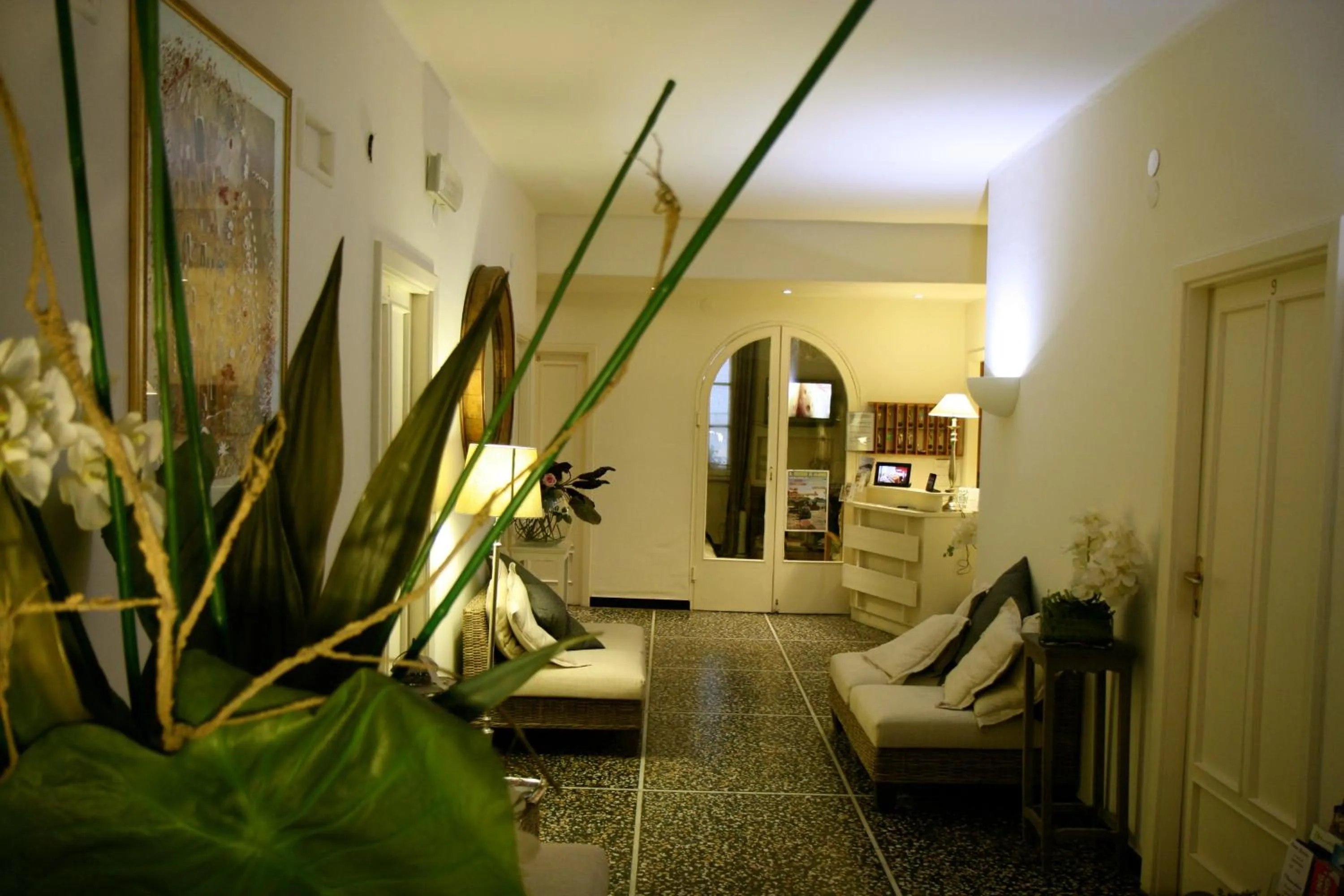 Lobby or reception in Hotel Gabbiano