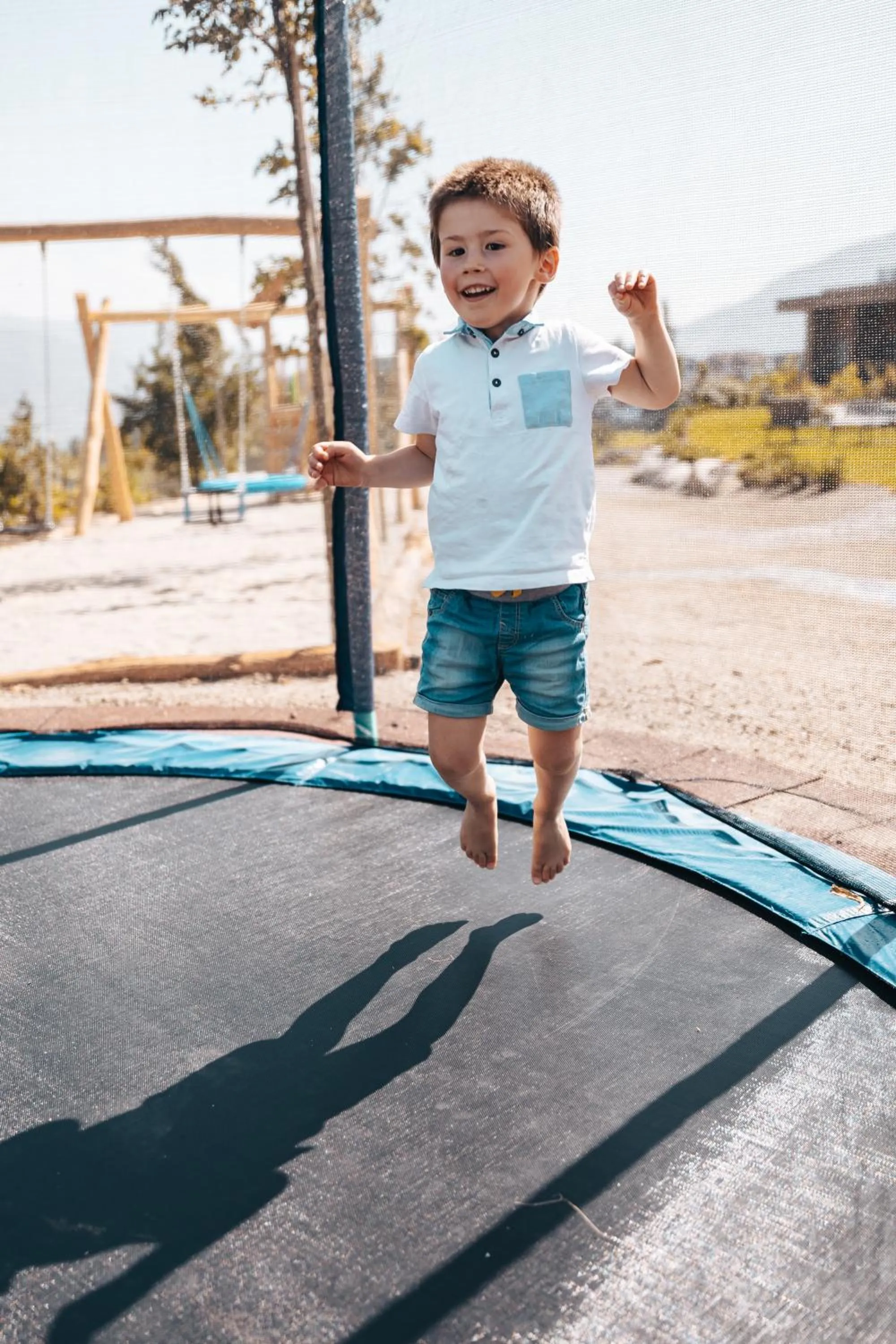 Children play ground in Das Mühlwald - Quality Time Family Resort