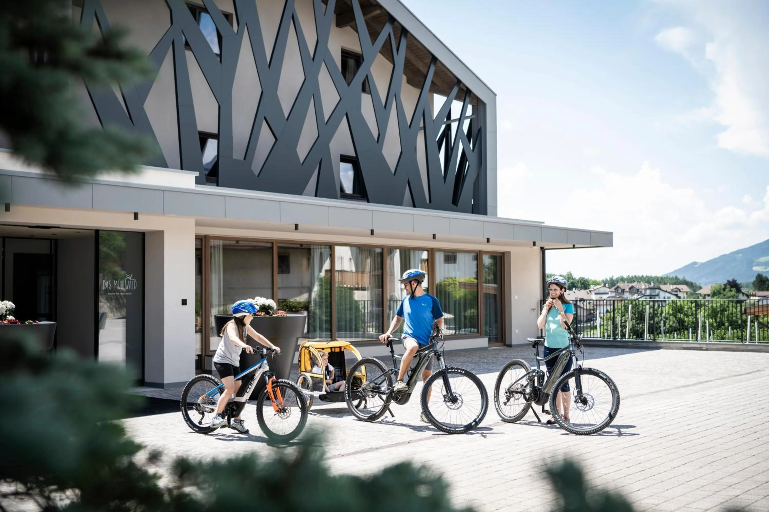 Facade/entrance in Das Mühlwald - Quality Time Family Resort