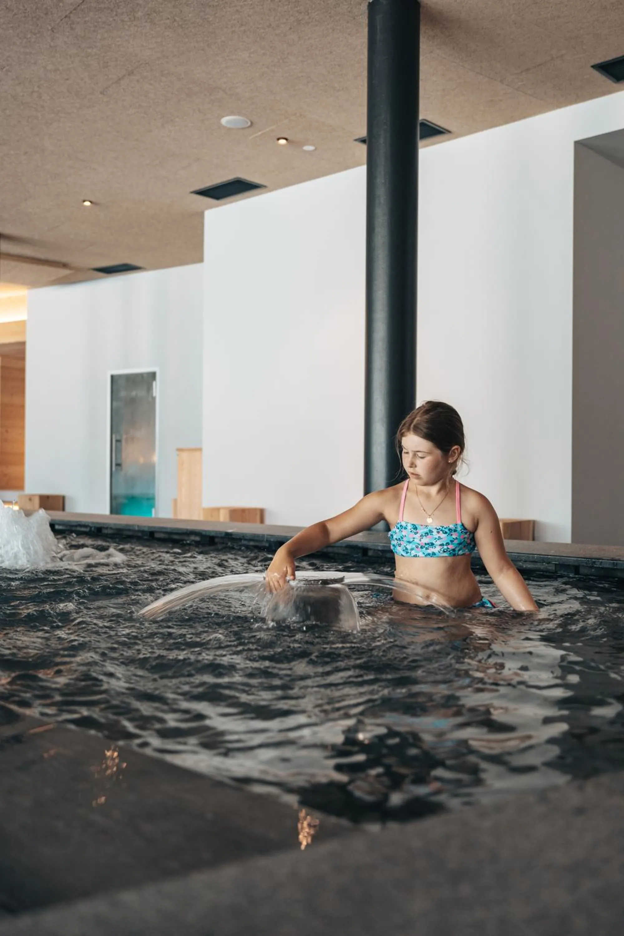 Swimming pool in Das Mühlwald - Quality Time Family Resort