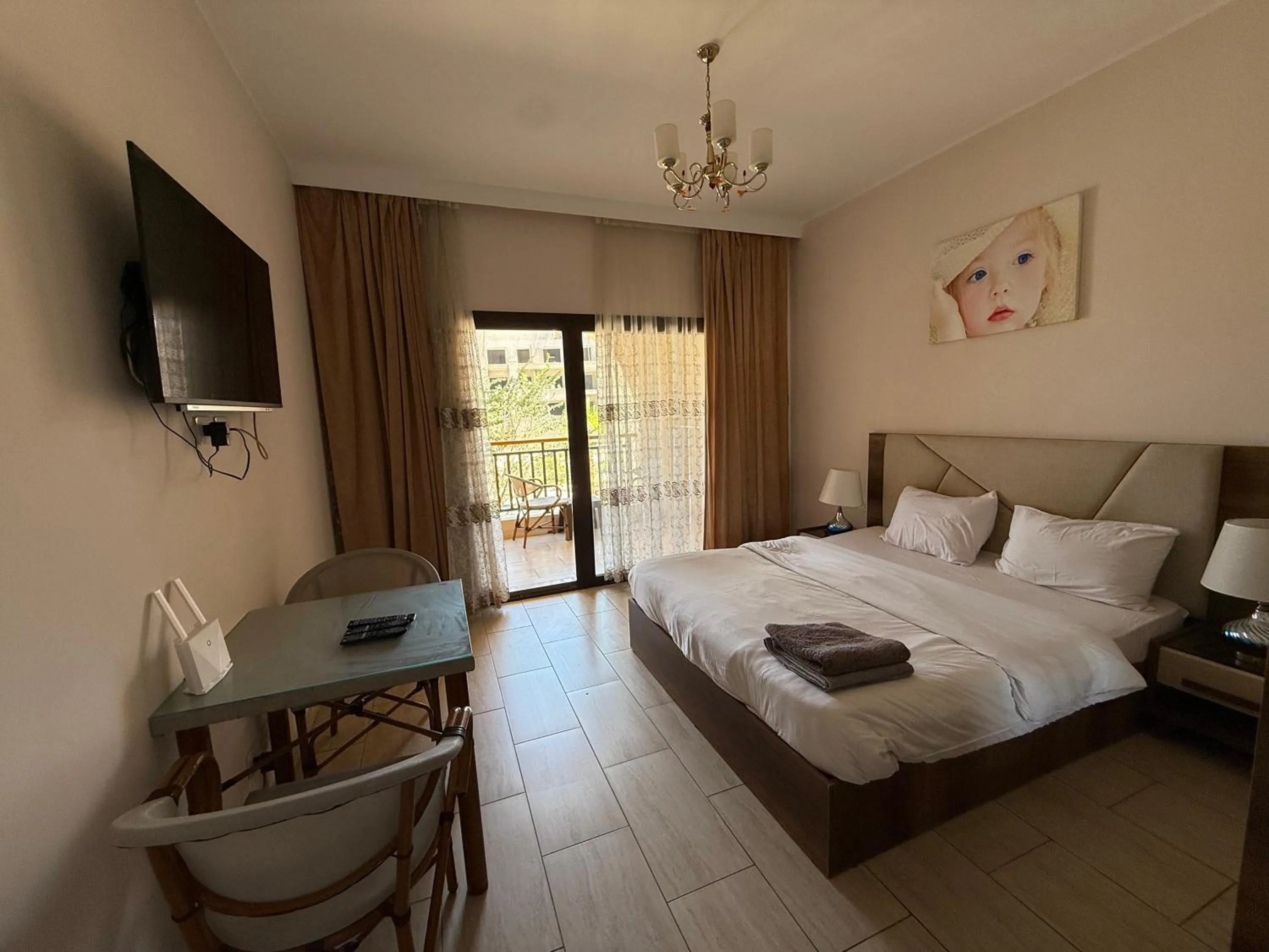 Bed in AlDau Heights Apartments