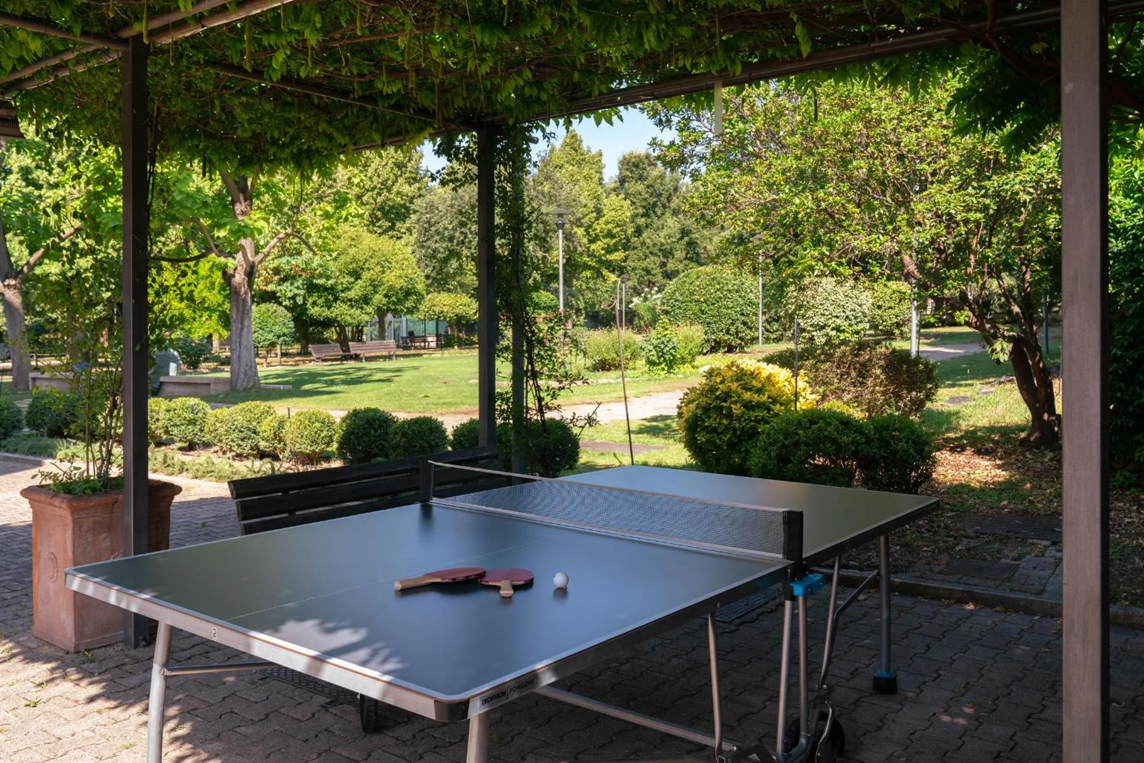 Table tennis in Domus Pacis Assisi