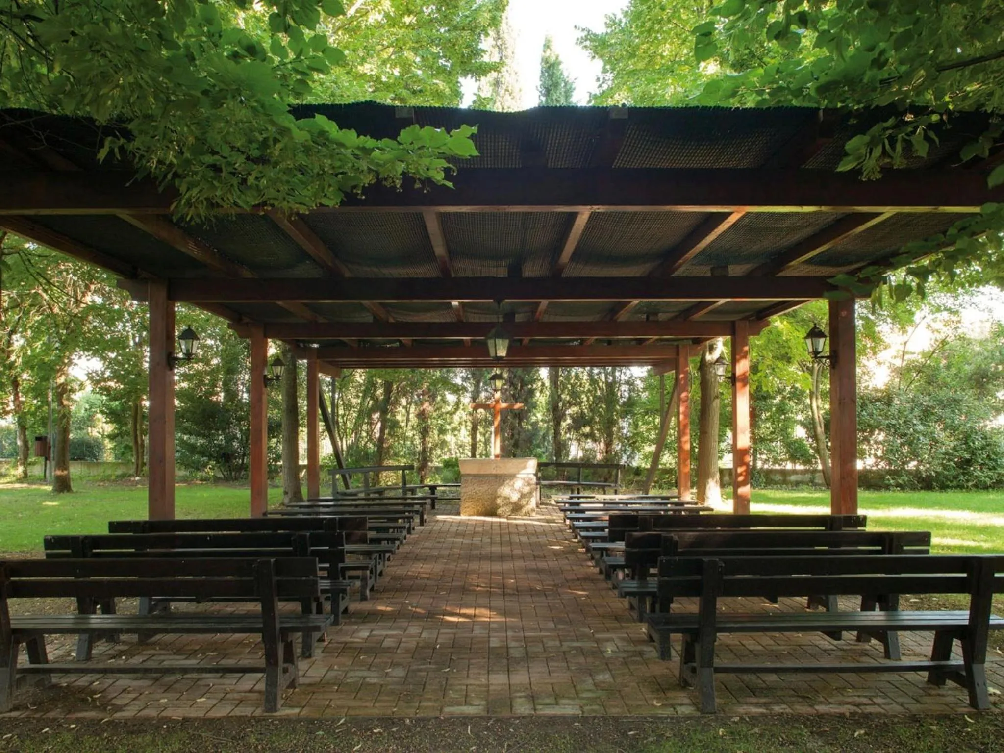 Facade/entrance in Domus Pacis Assisi