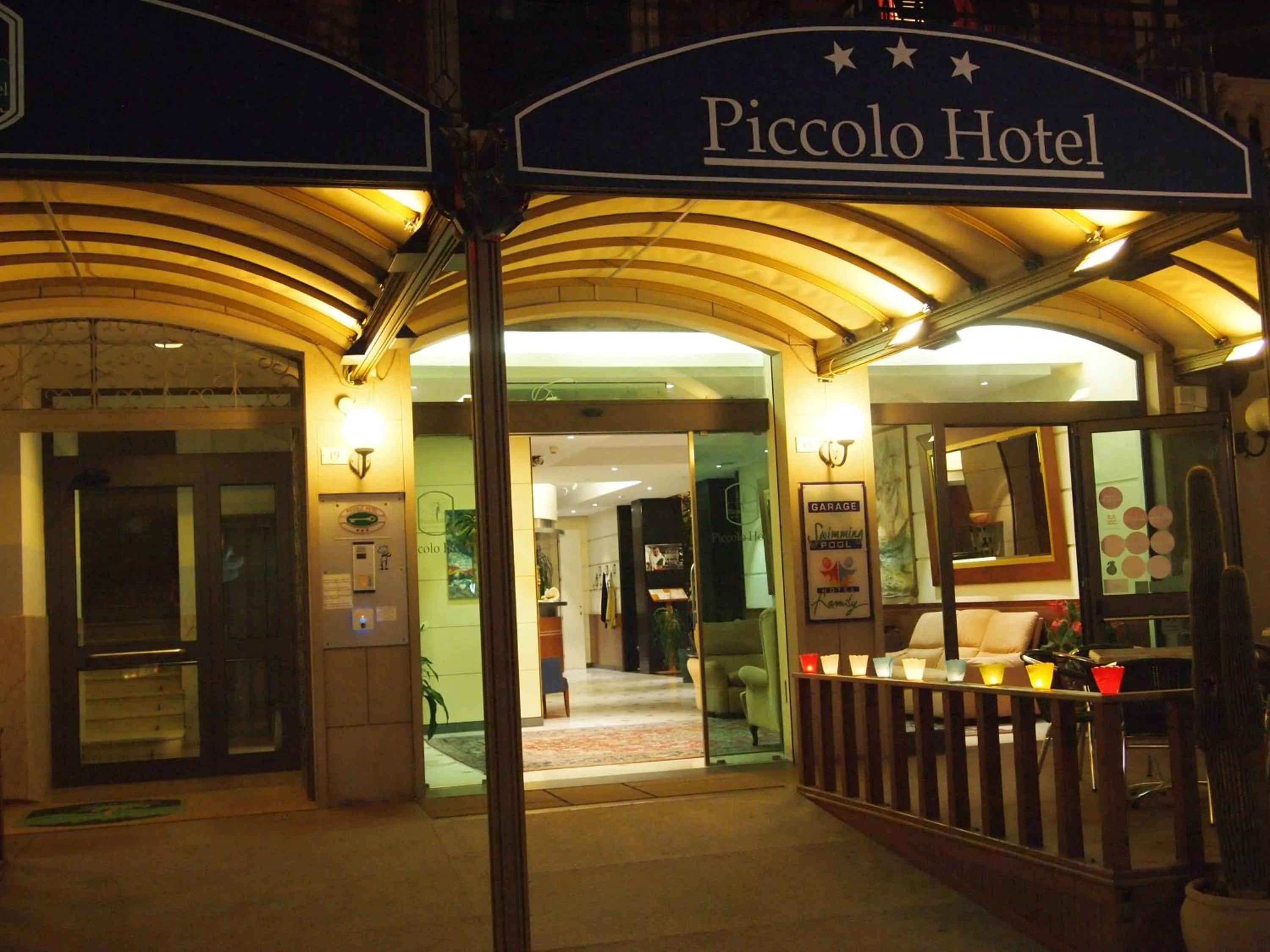Facade/entrance in Piccolo Hotel