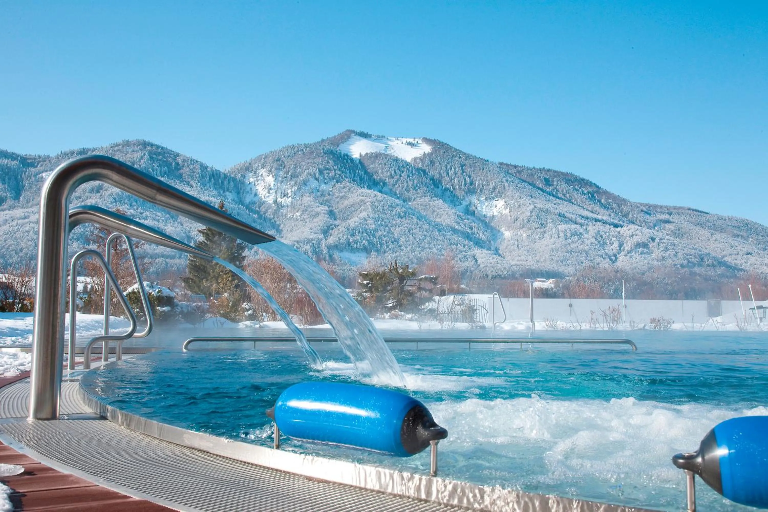 Swimming pool in Waldhof Fuschlsee Resort