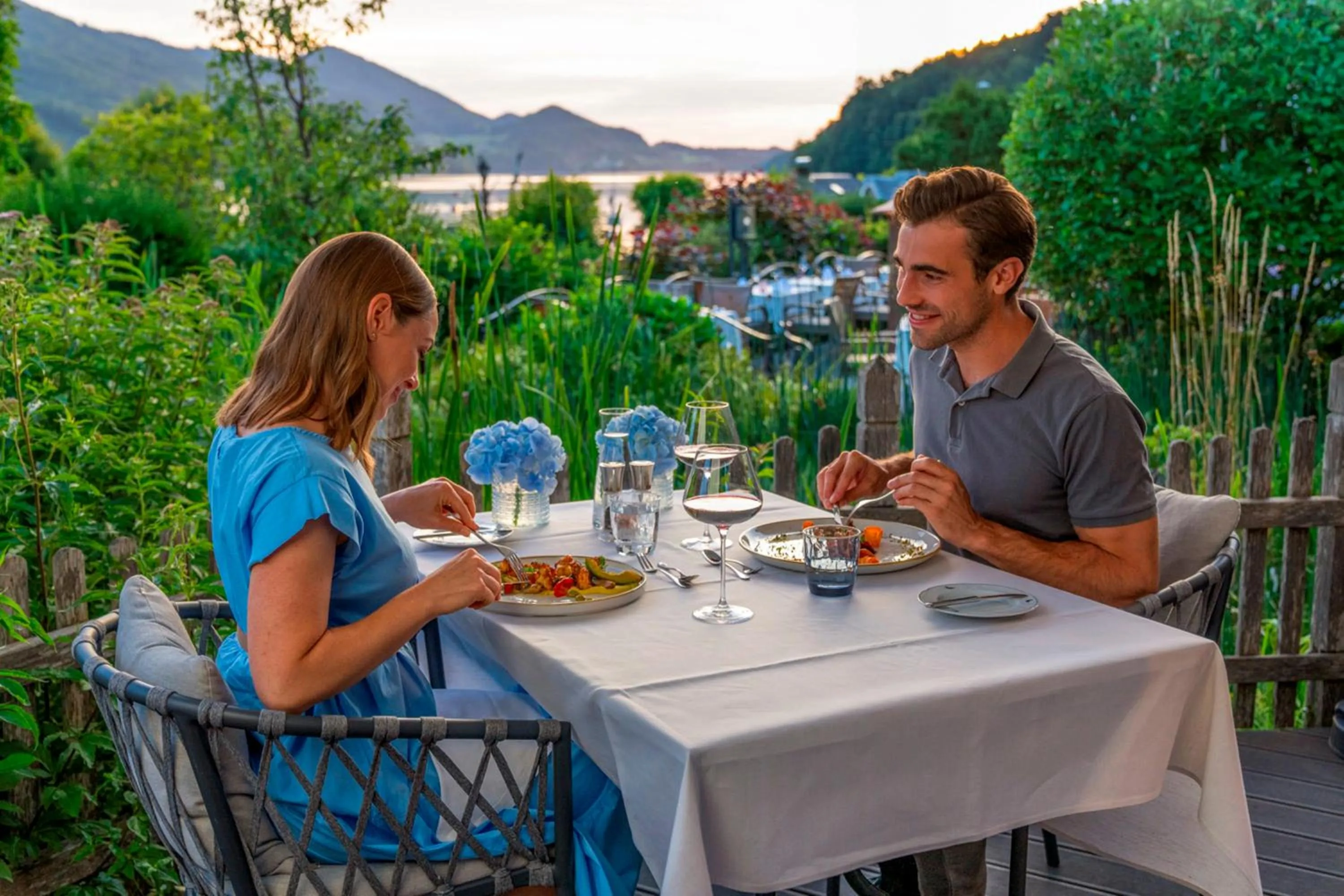 Restaurant/places to eat in Waldhof Fuschlsee Resort