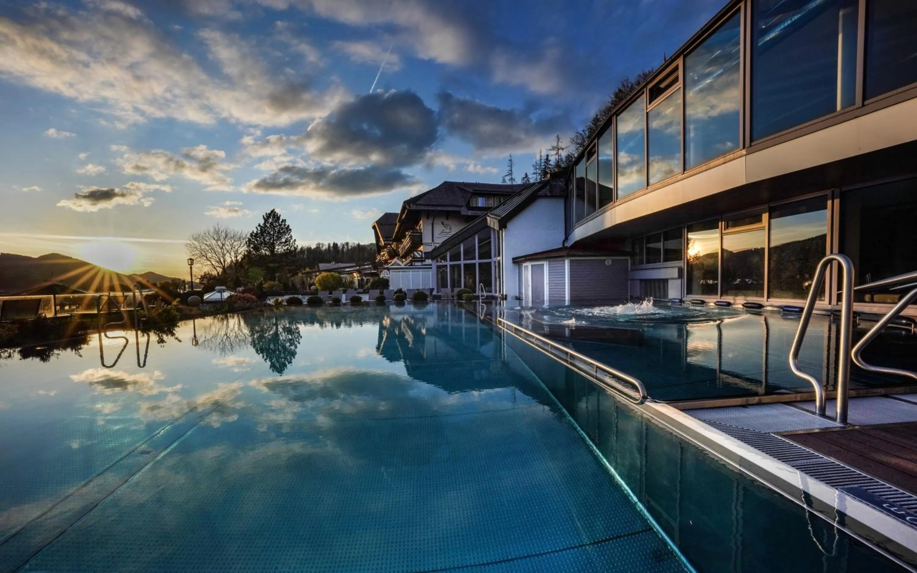 Swimming pool in Waldhof Fuschlsee Resort