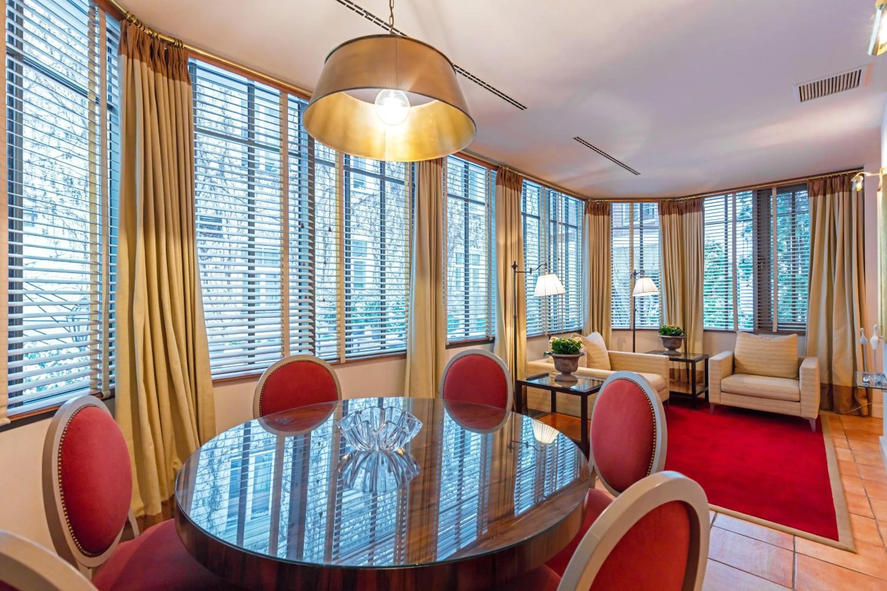 Living room in Stikliai Palace Residence