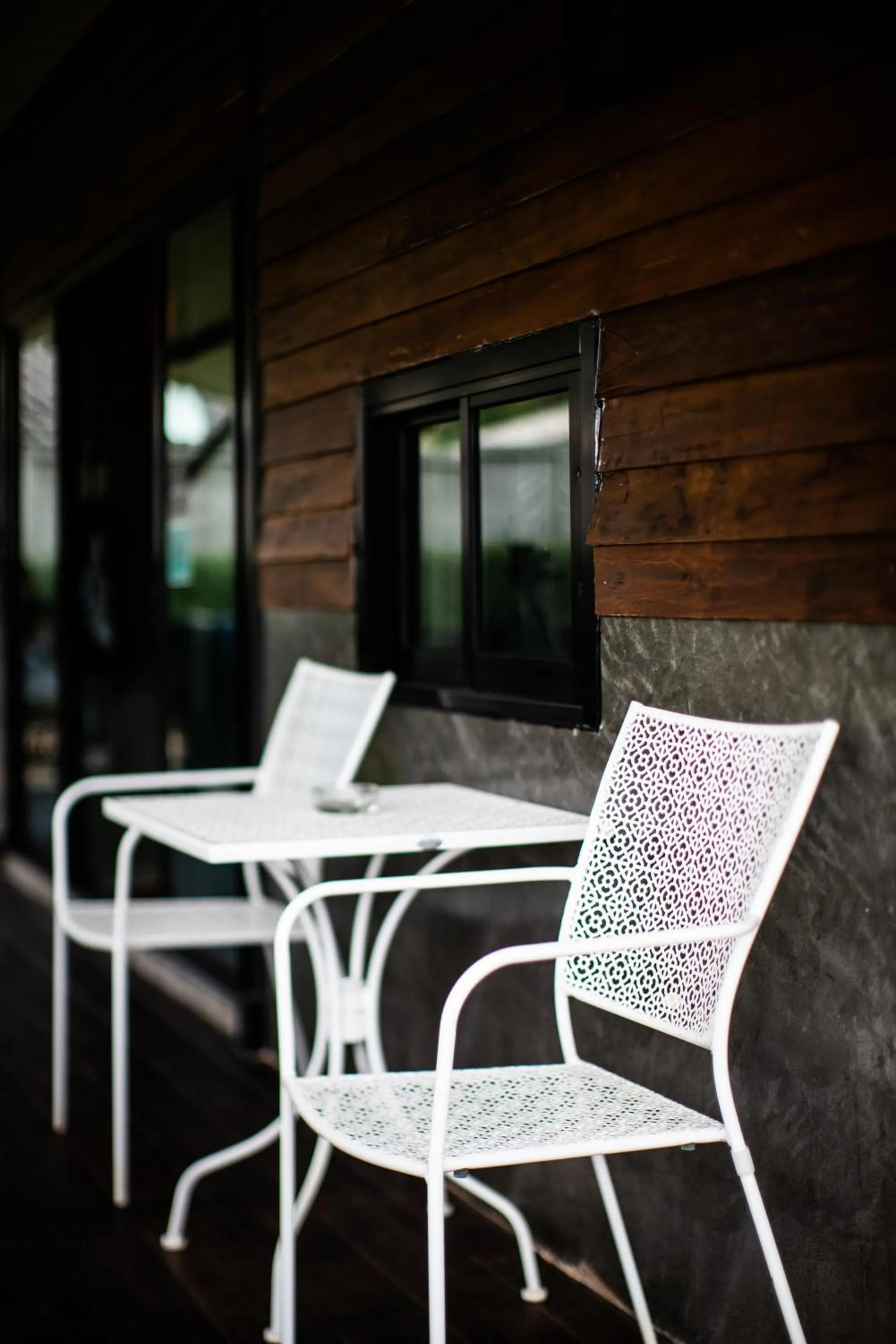 Patio in Pai My Way Hostel