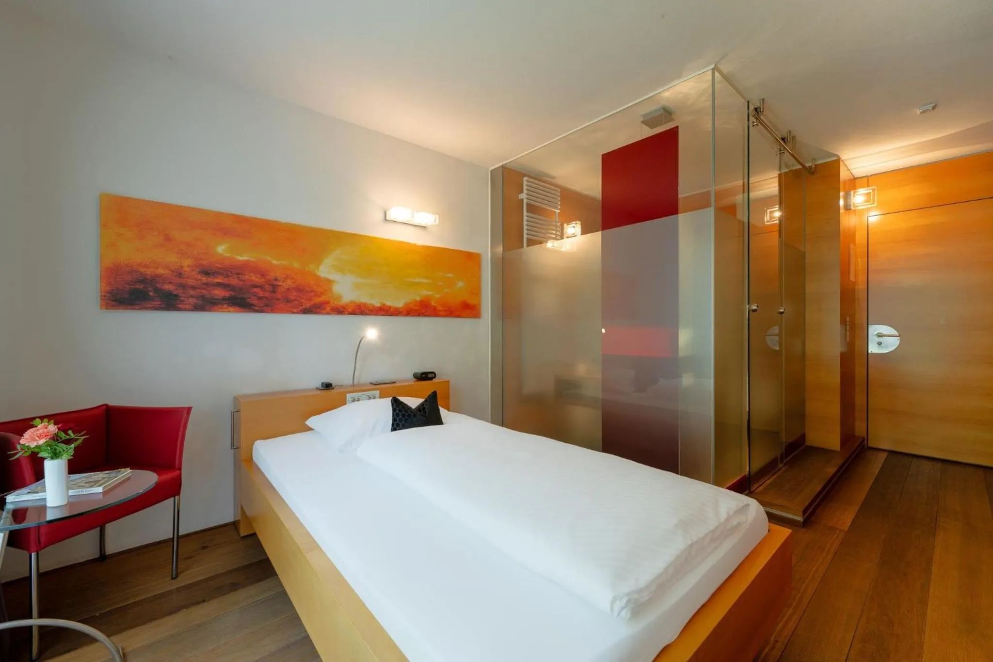 Photo of the whole room, Bed in Schloss Lautrach