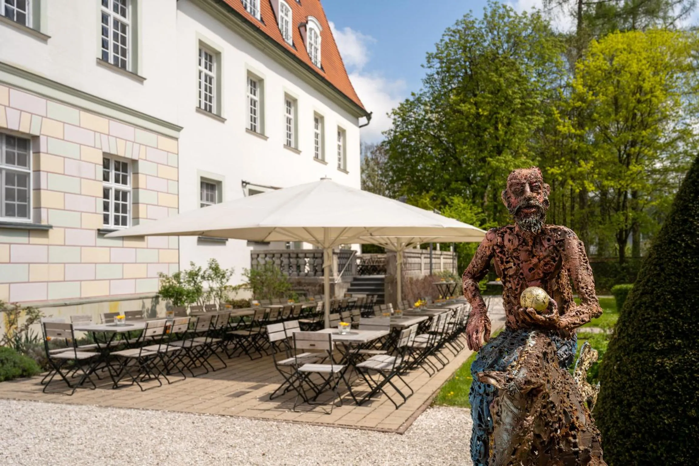 Garden in Schloss Lautrach