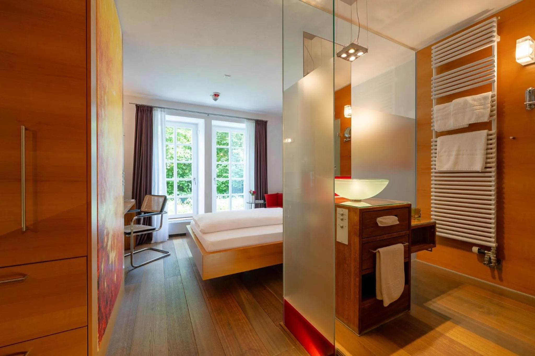 Photo of the whole room, Bed in Schloss Lautrach