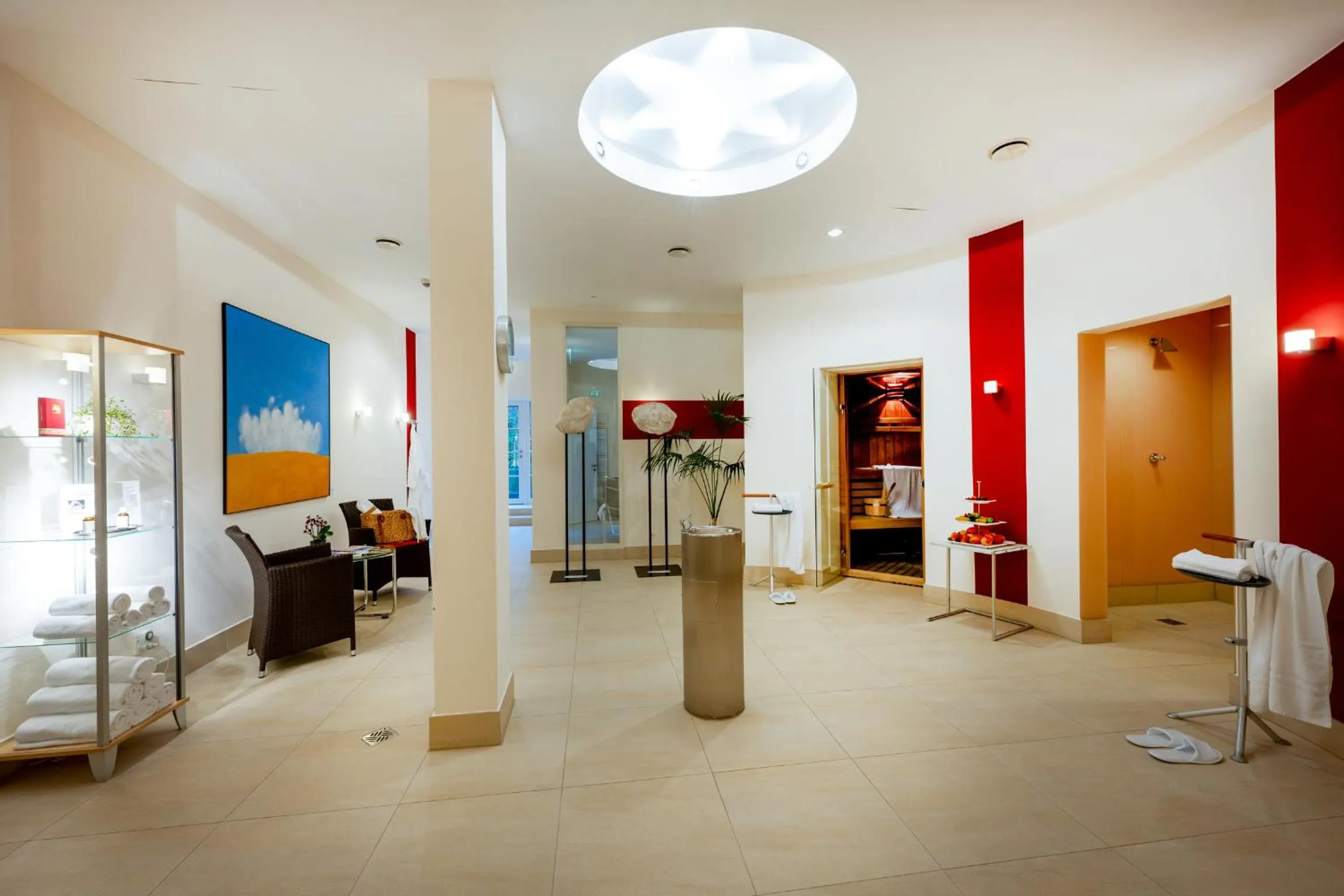 Sauna in Schloss Lautrach