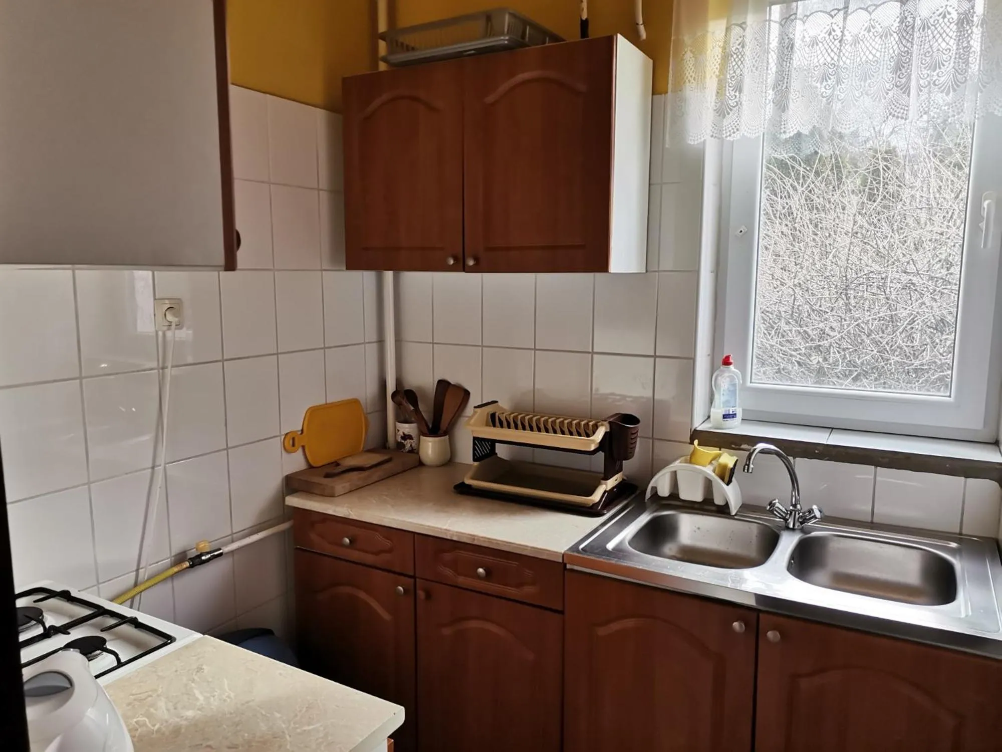 Kitchen or kitchenette in Fenyő Vendégház