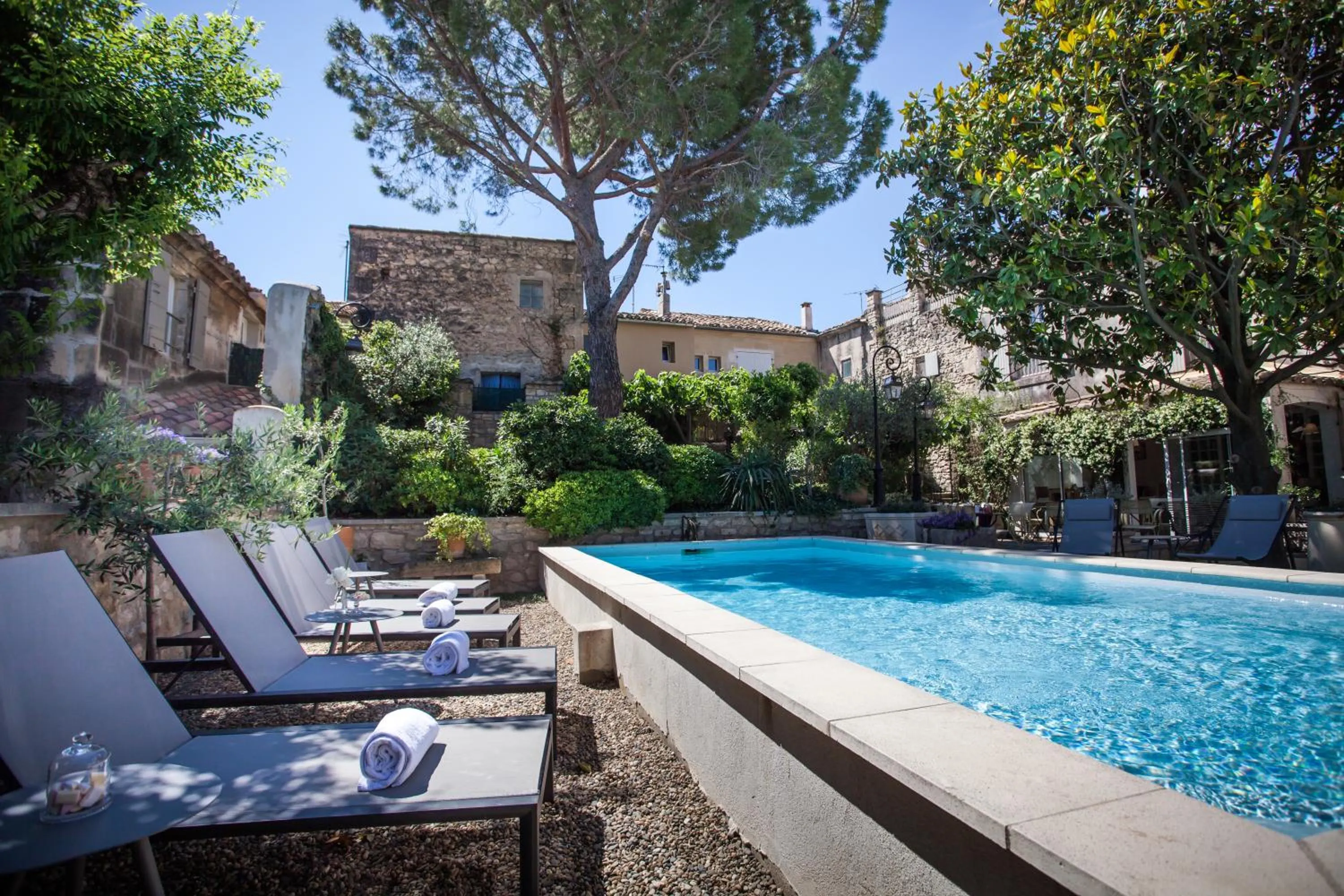 Garden view in La Regalido