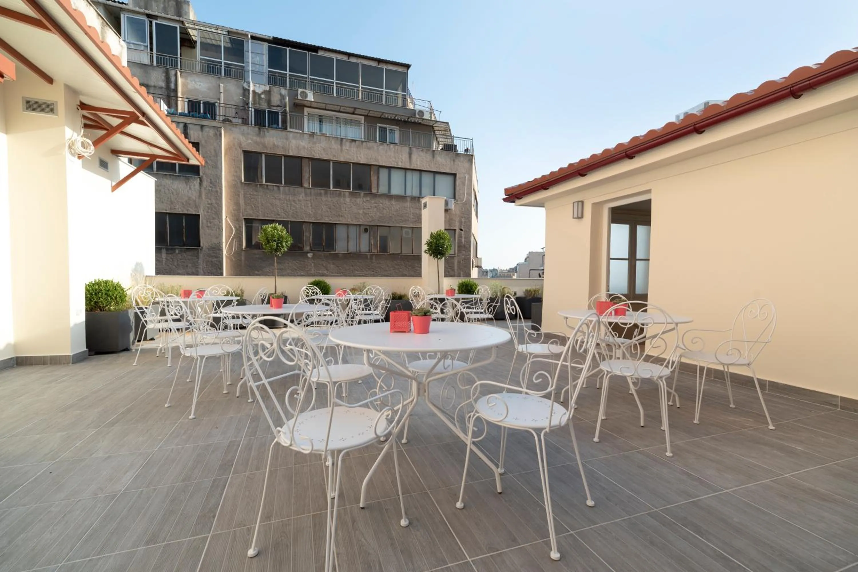 Patio in Athens Market Portrait