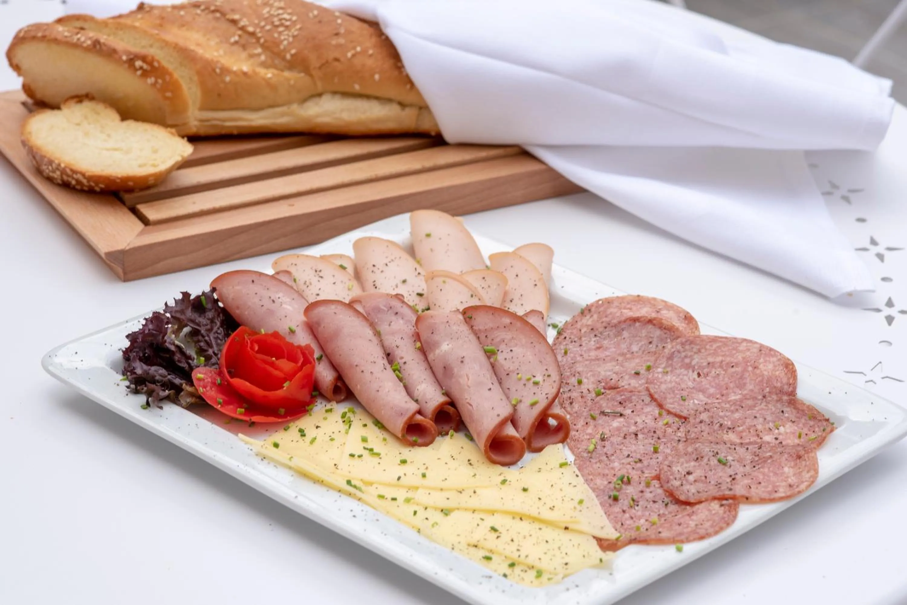 Breakfast in Athens Market Portrait