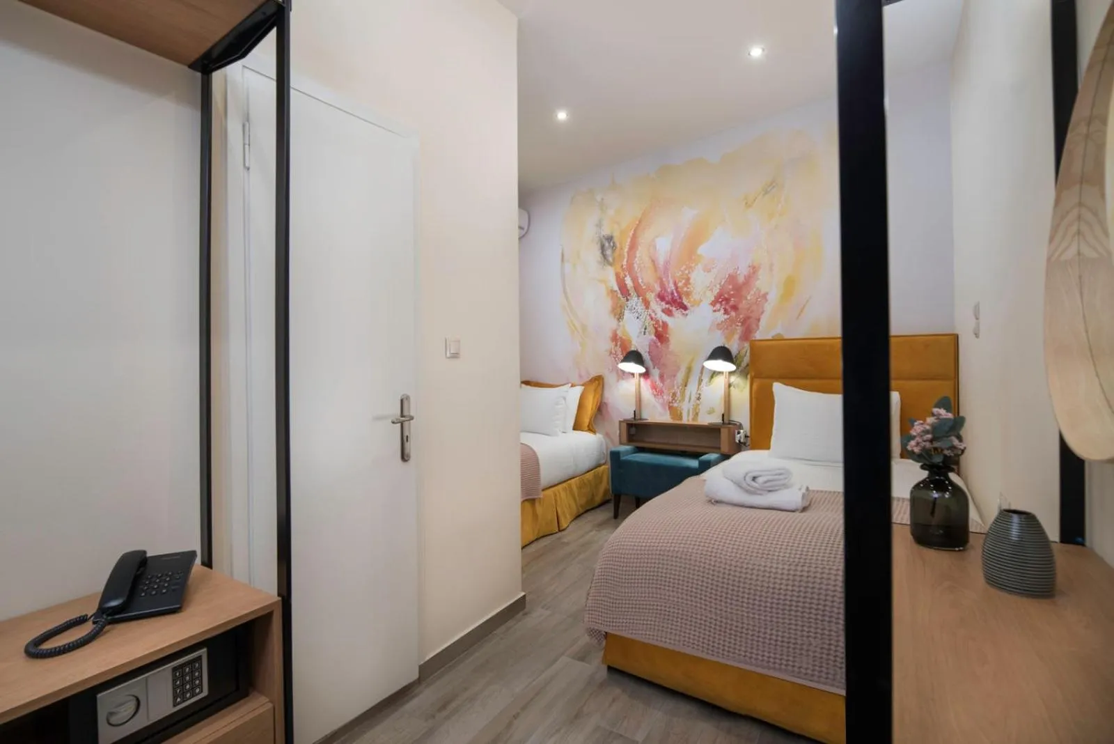 Bed in Athens Market Portrait