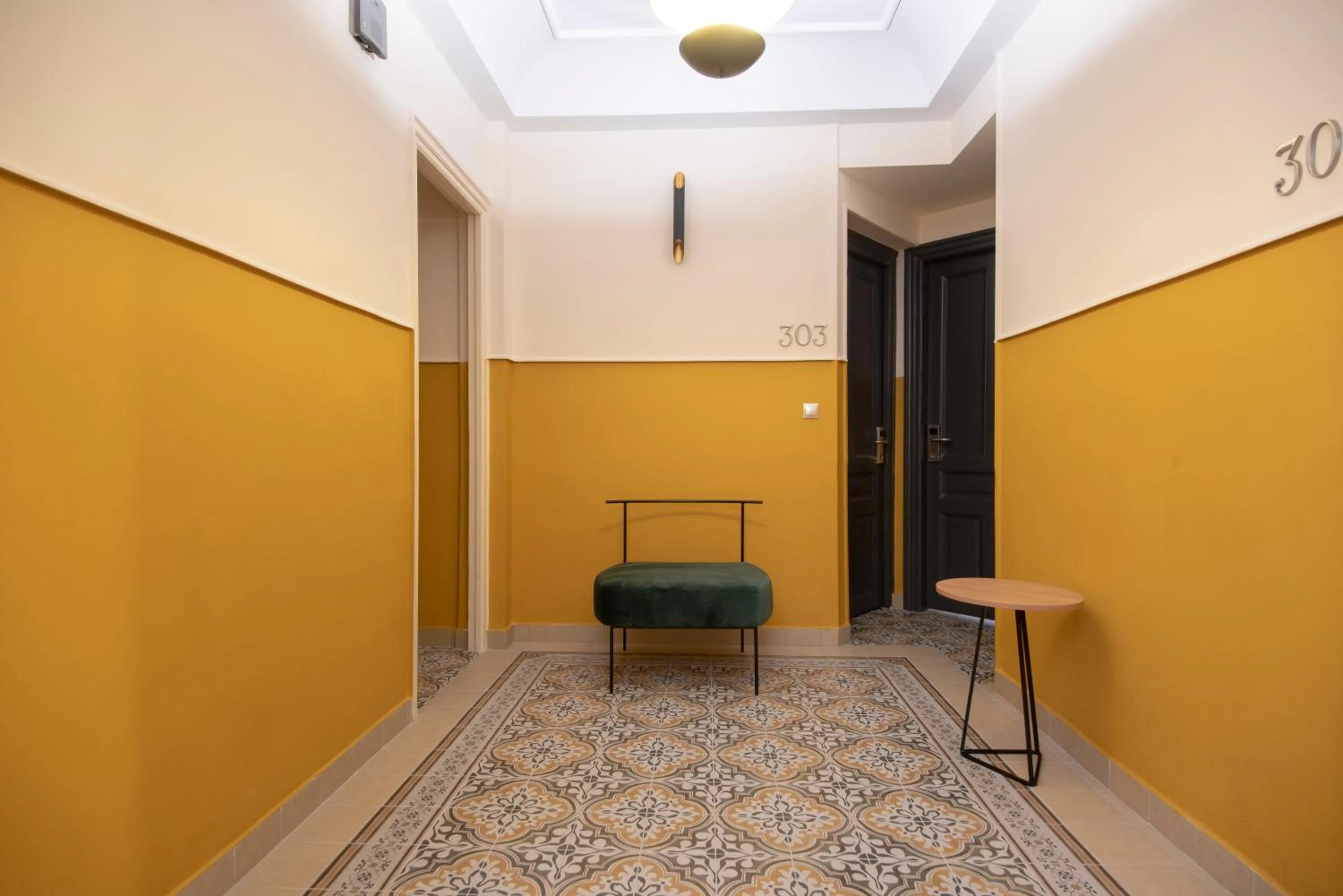 Property building in Athens Market Portrait