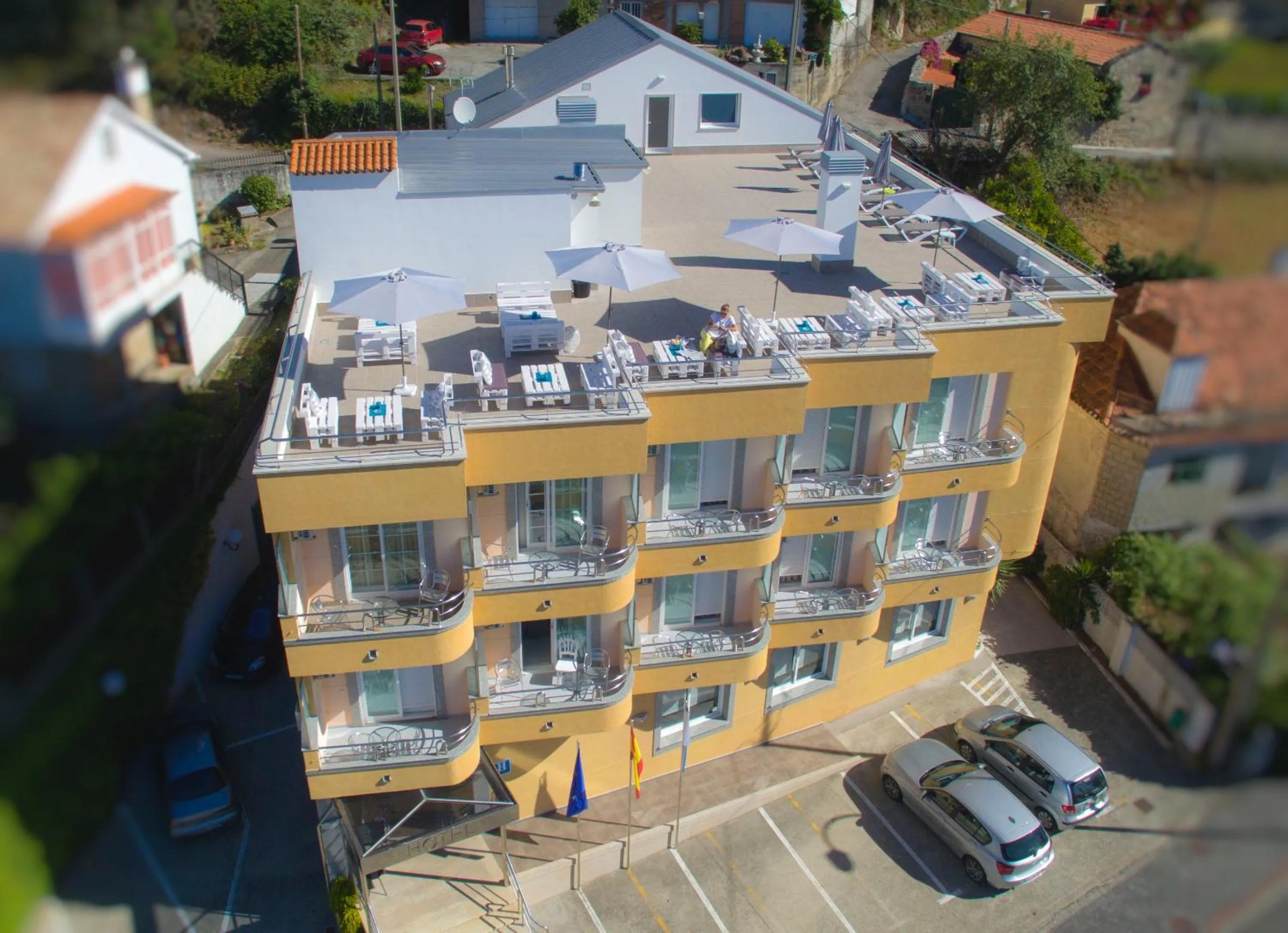 Bird's eye view in Hotel Ancora SANXENXO