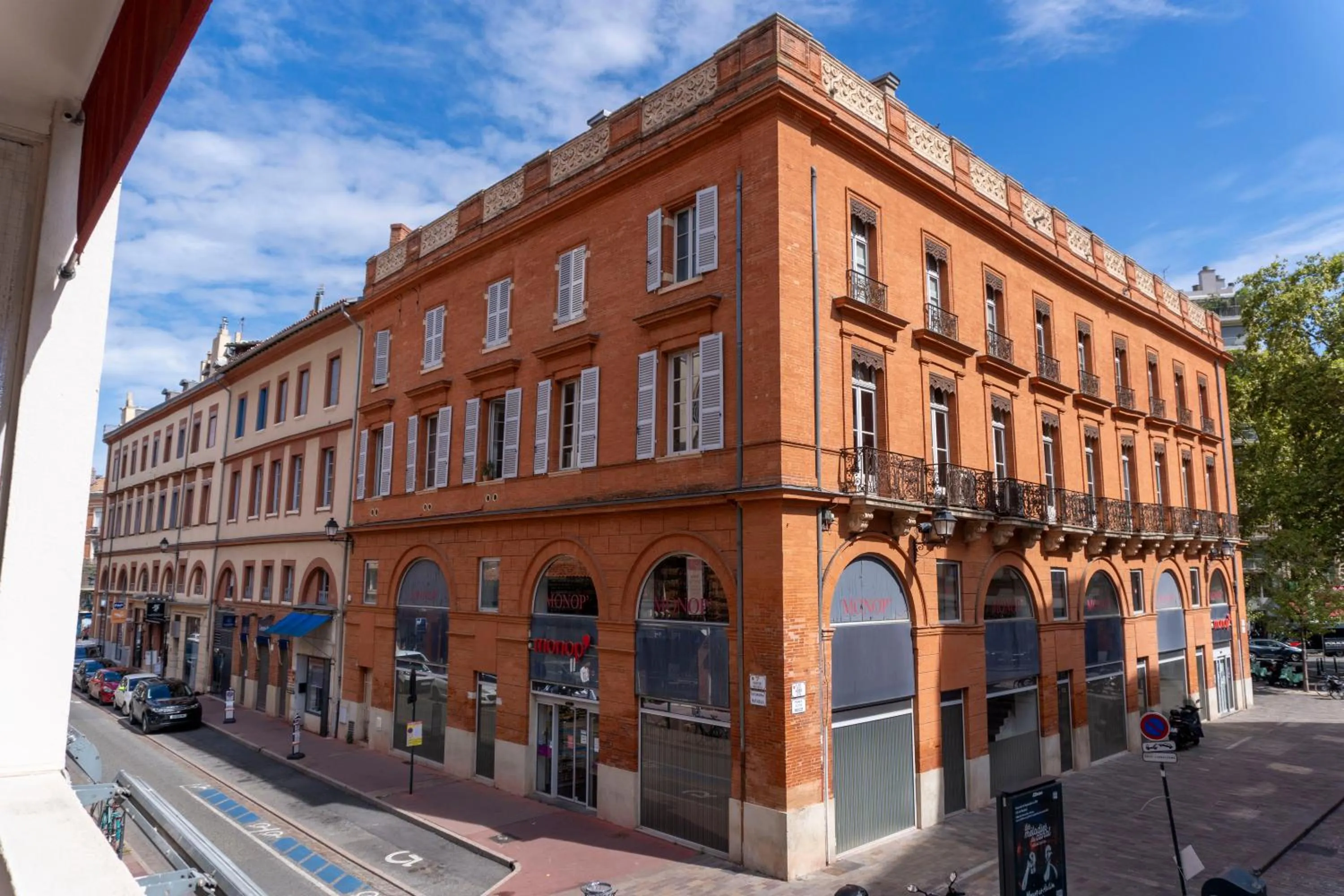 Balcony/Terrace in Hotel Ours Blanc - Victor Hugo