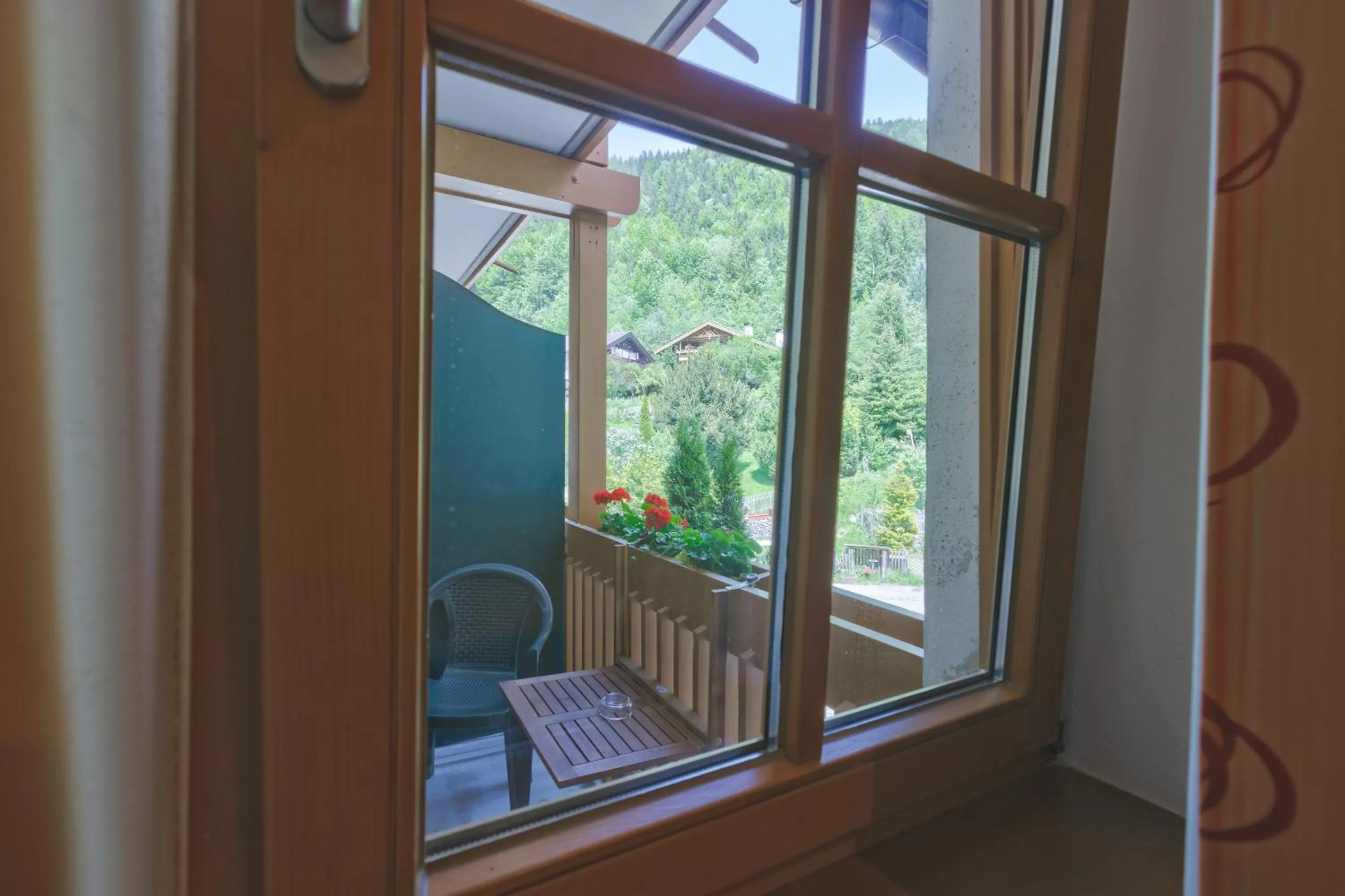 View (from property/room) in Alphotel Ettal