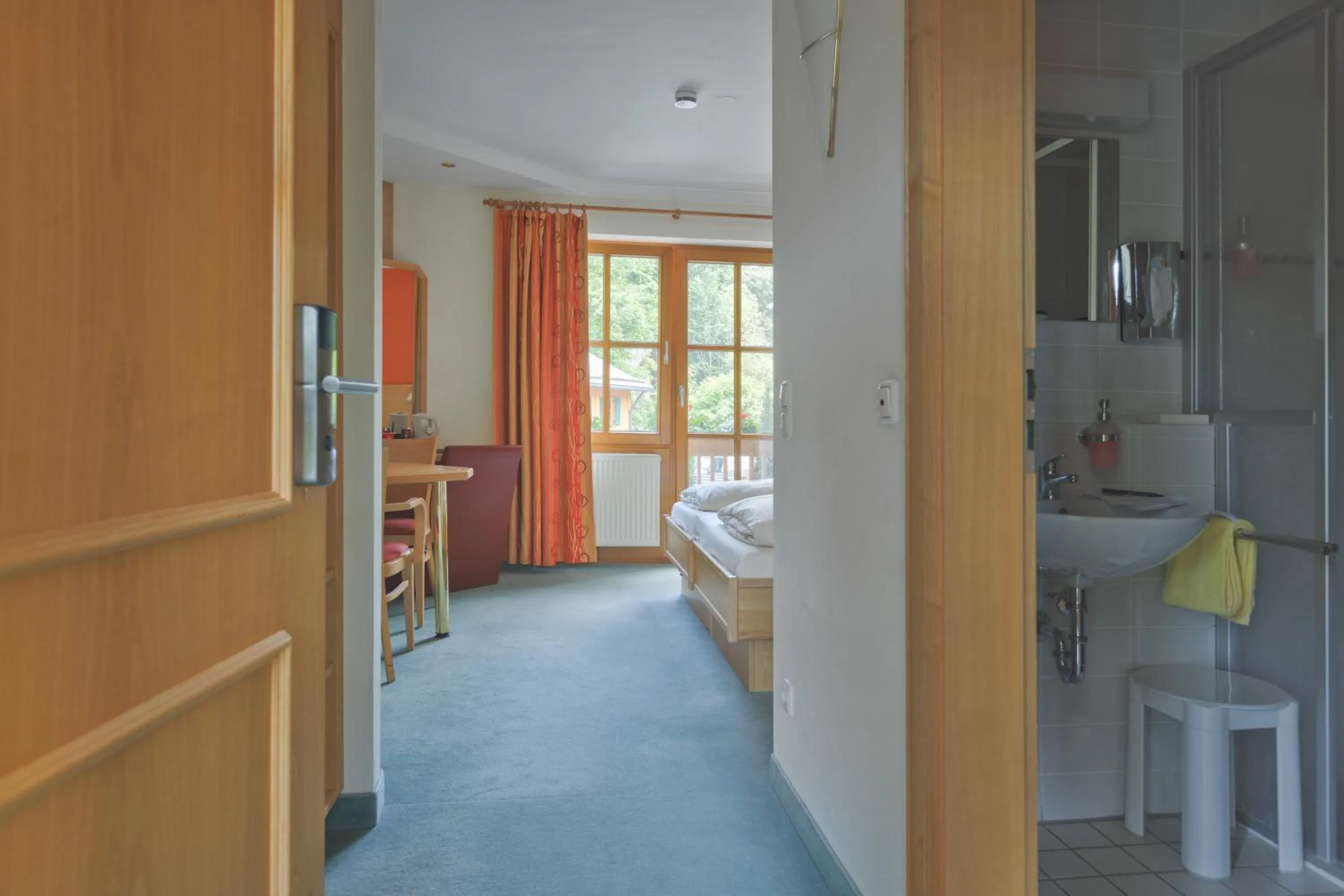 Bed in Alphotel Ettal