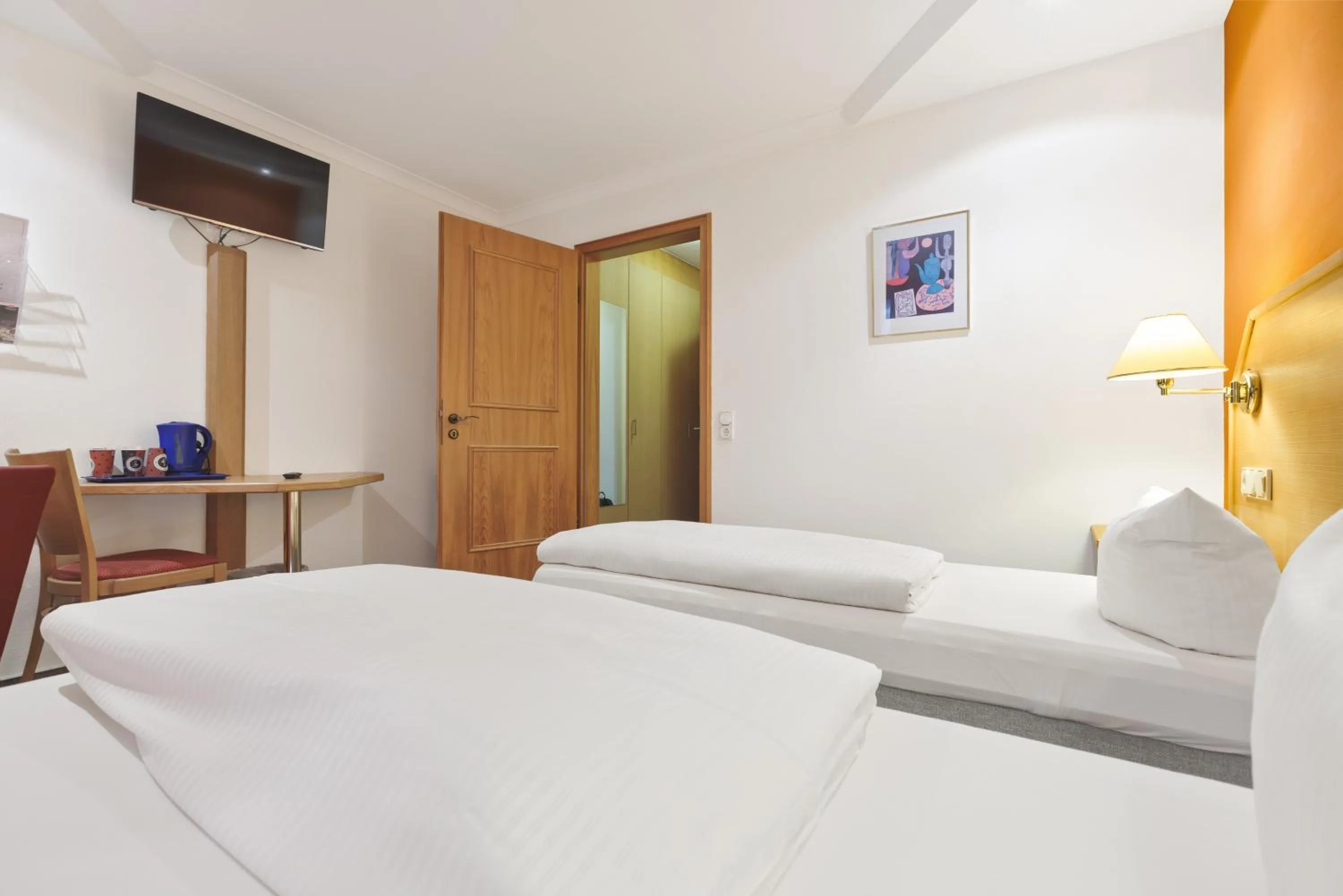 Bed in Alphotel Ettal