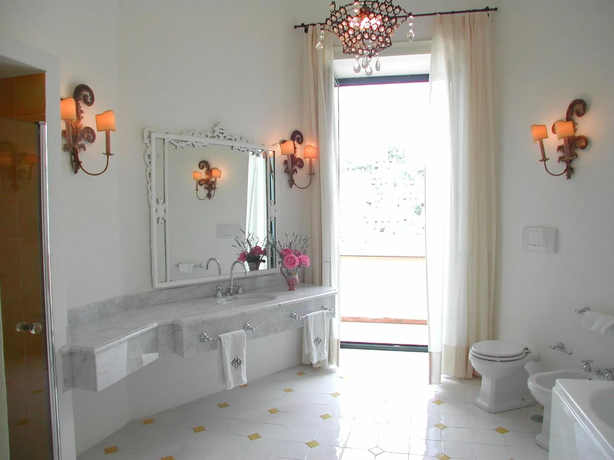 Bathroom in Palazzo Margherita