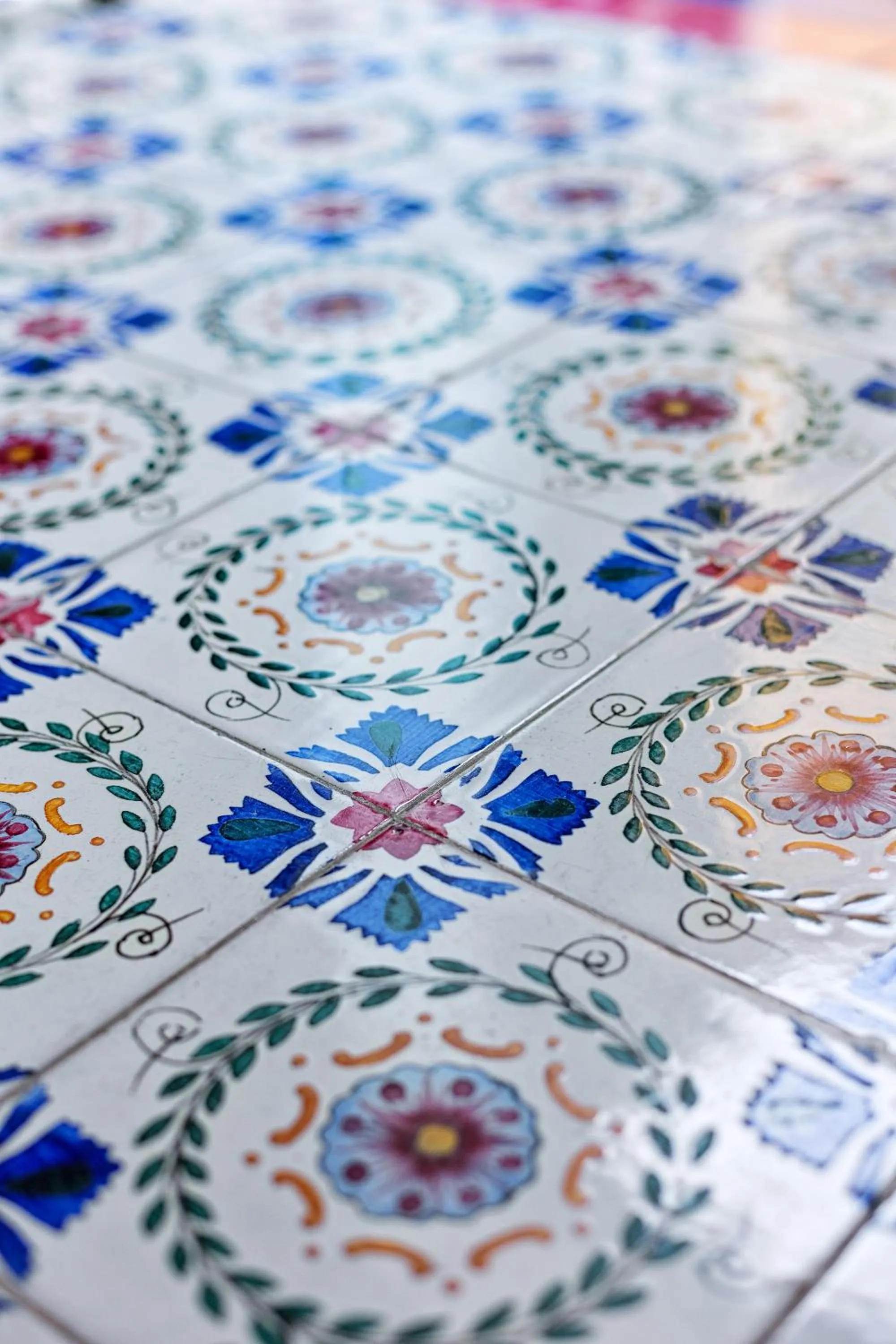 Decorative detail in Palazzo Margherita