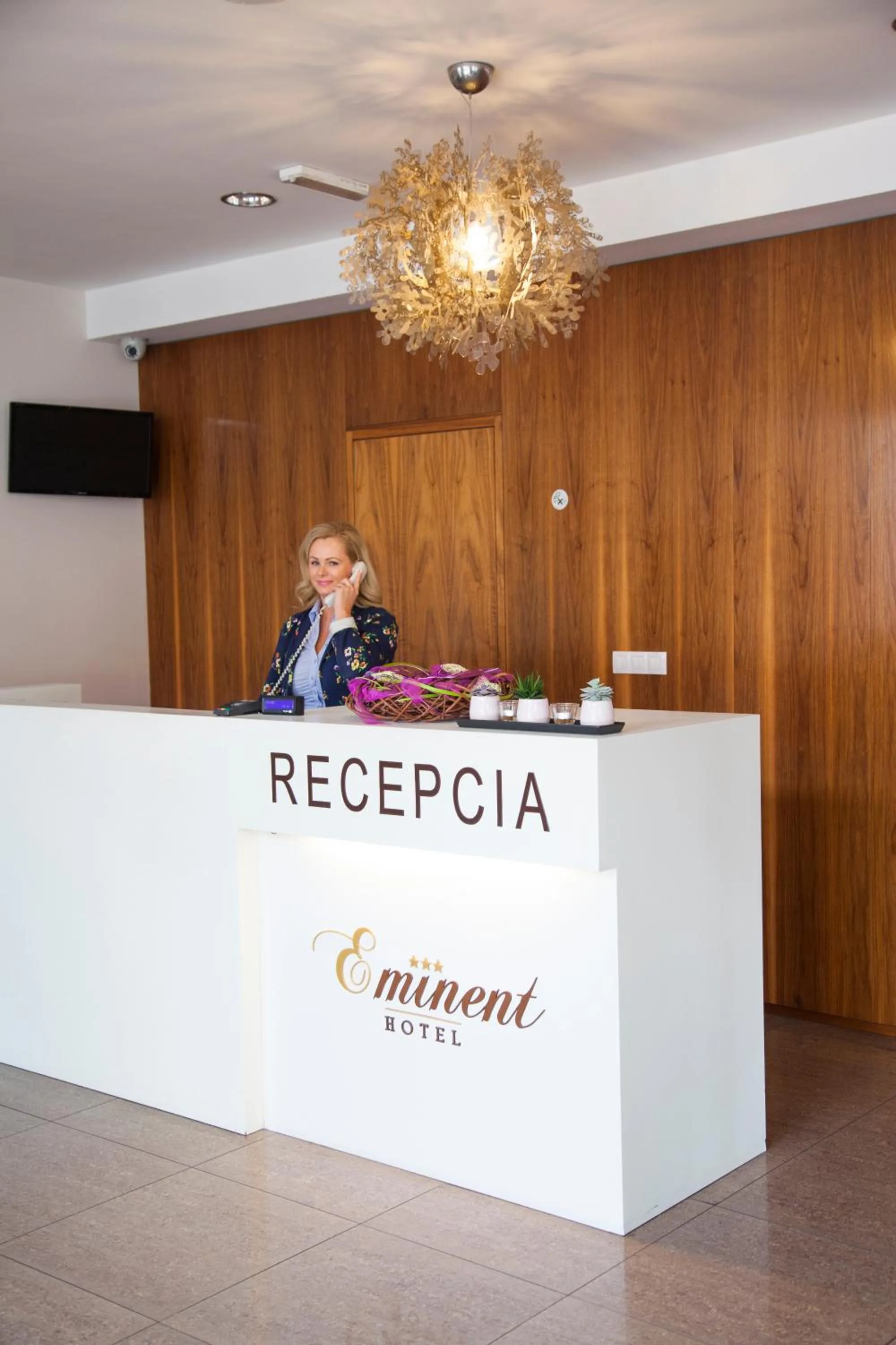 Lobby or reception in Hotel Eminent