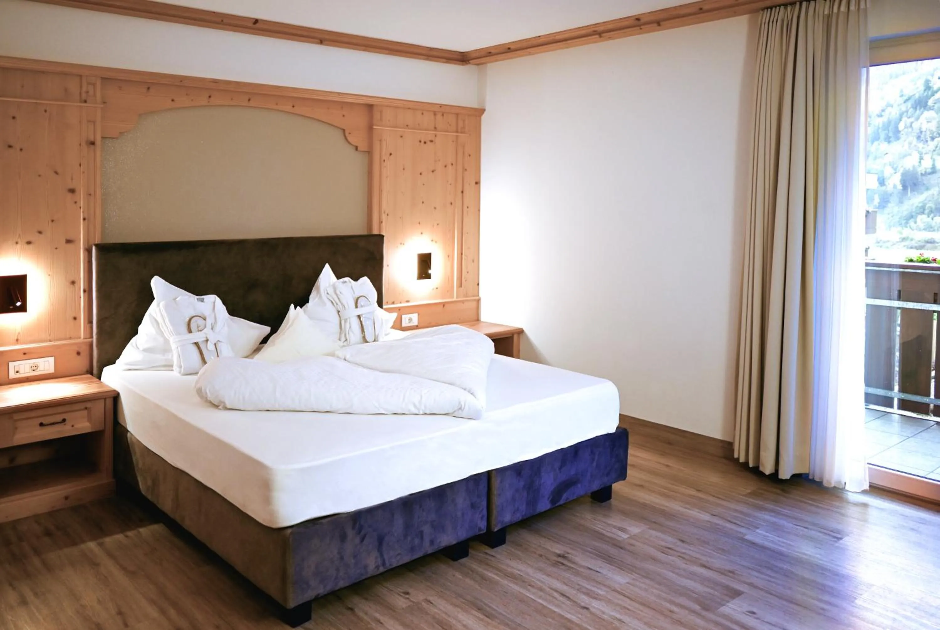 Bed in Wiesenhof Gardenresort