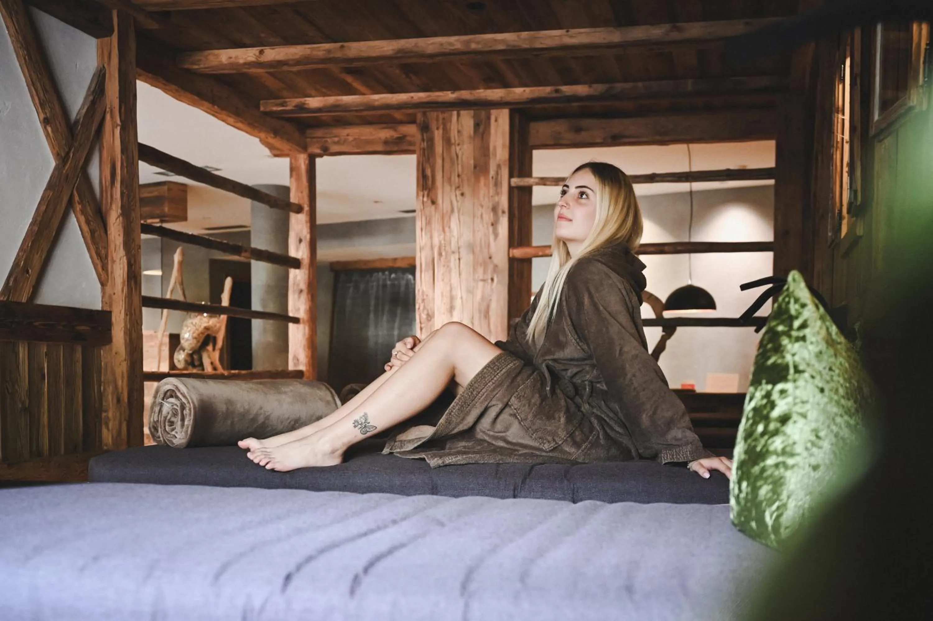 Bed in Wiesenhof Gardenresort