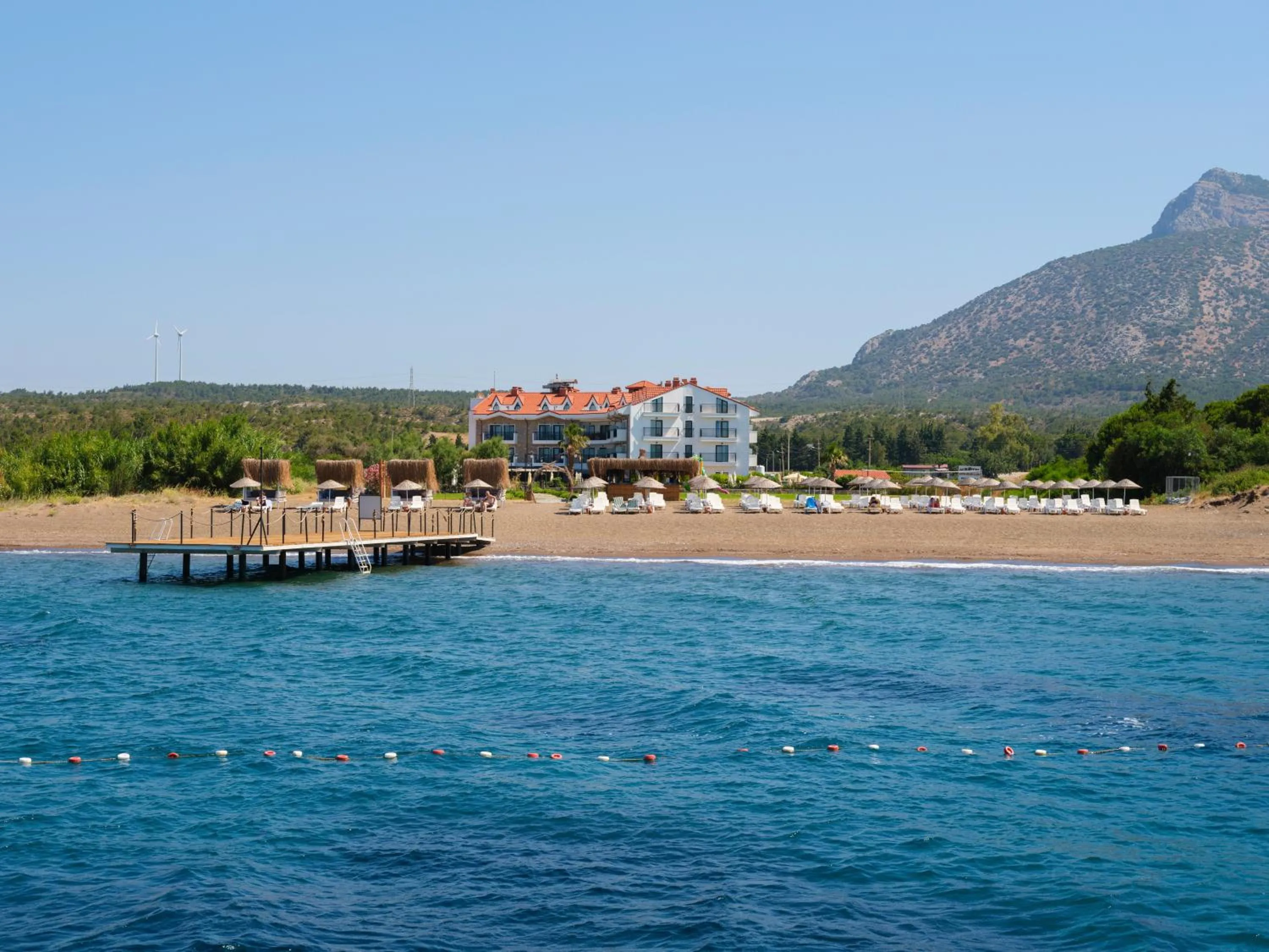 Beach in Acroter Hotel Spa - Alcohol Extra All Inclusive