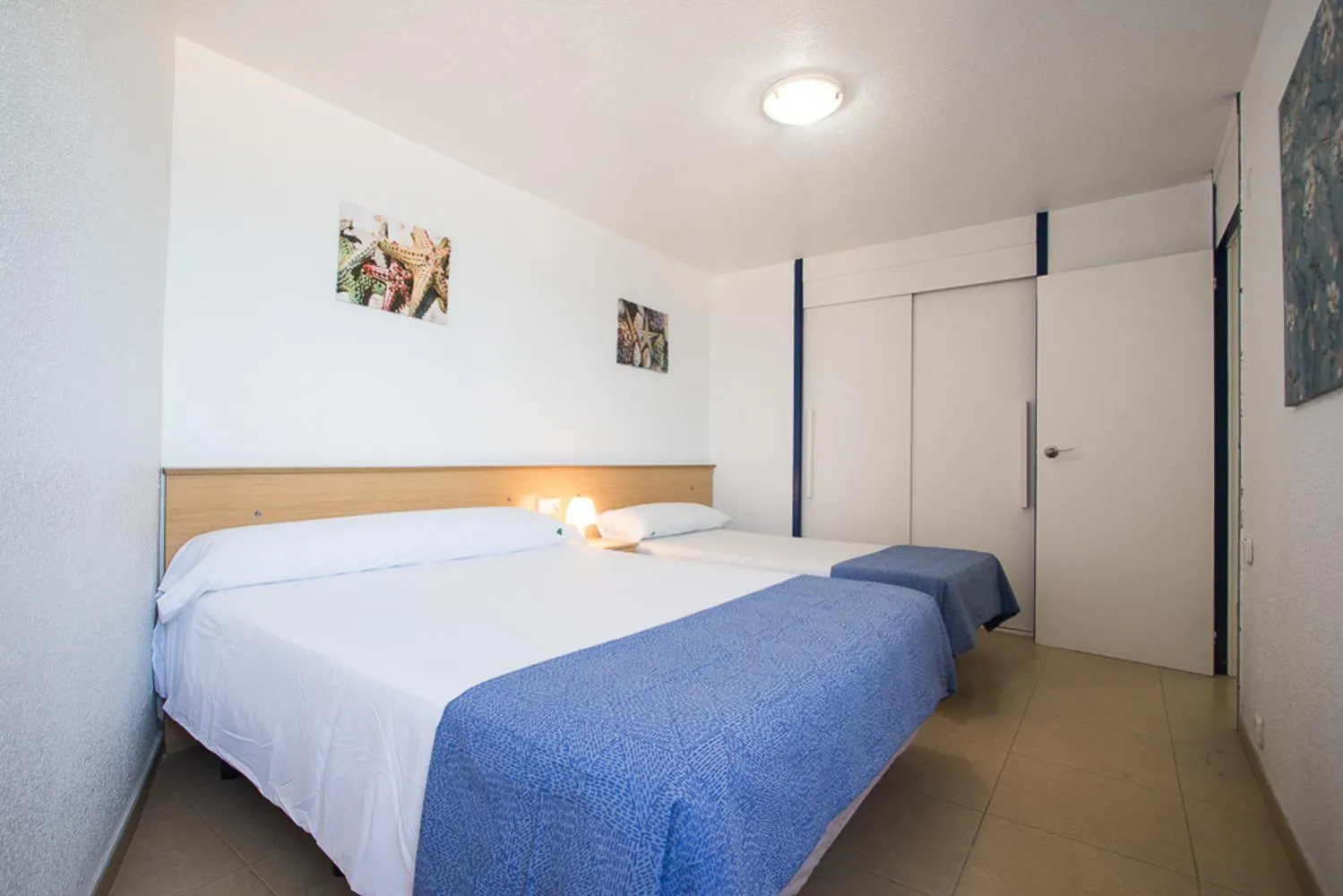 Bed in Apartamentos Torre Yago