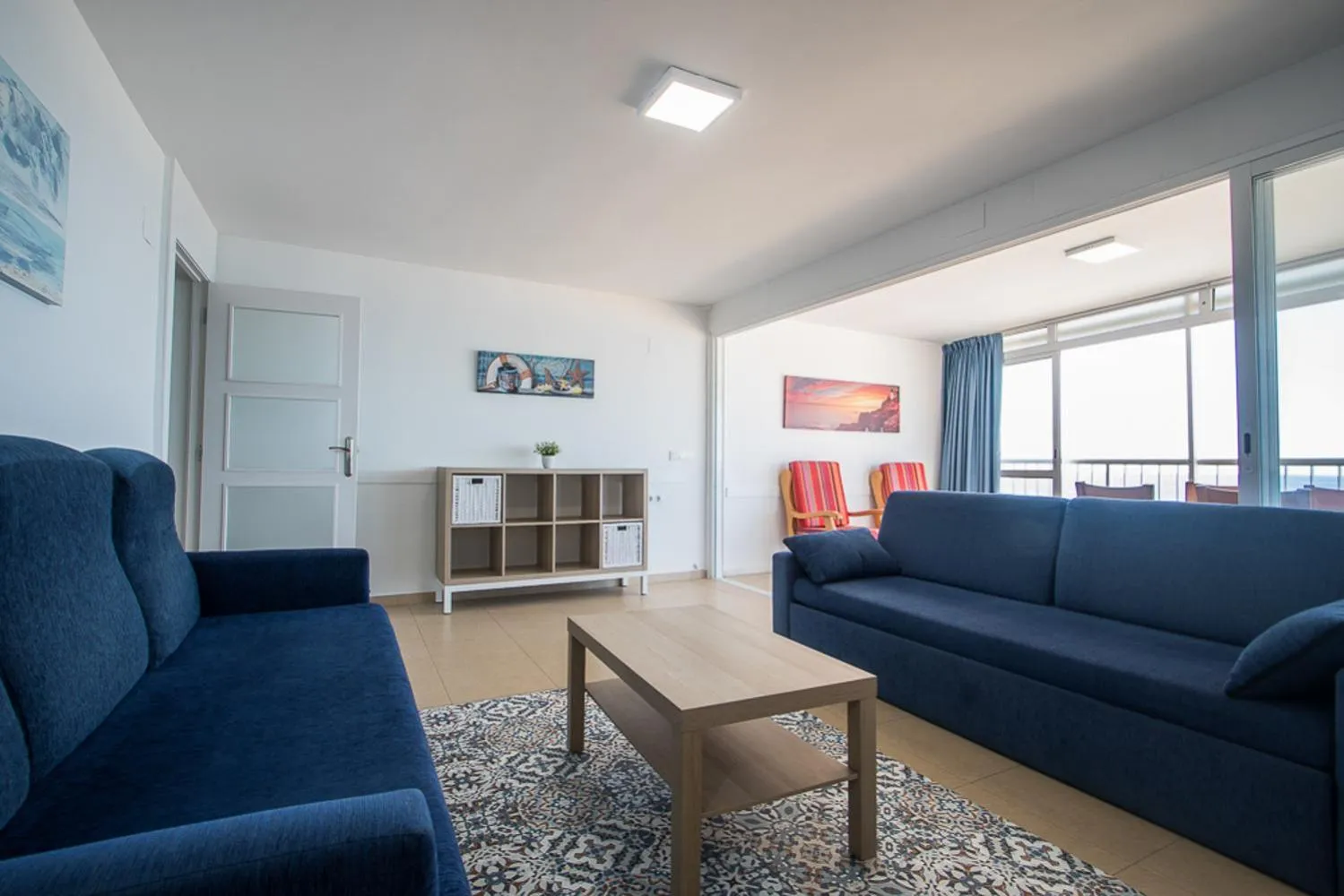 Living room in Apartamentos Torre Yago